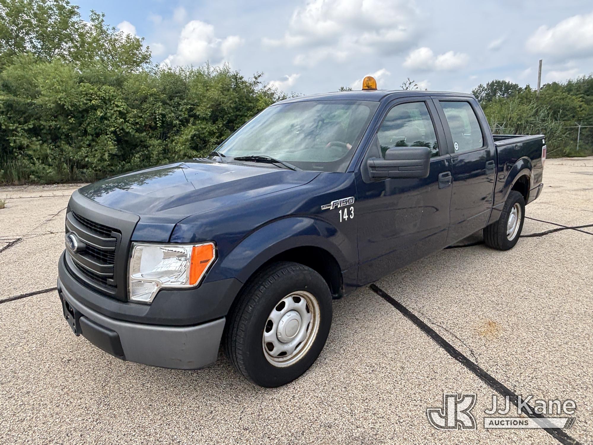 2013 Ford F-150 Crew-Cab Pickup Truck, UNIT CANNOT BE SOLD IN NY OR NJ DUE TO AFFIDAVIT OF CORRECTION