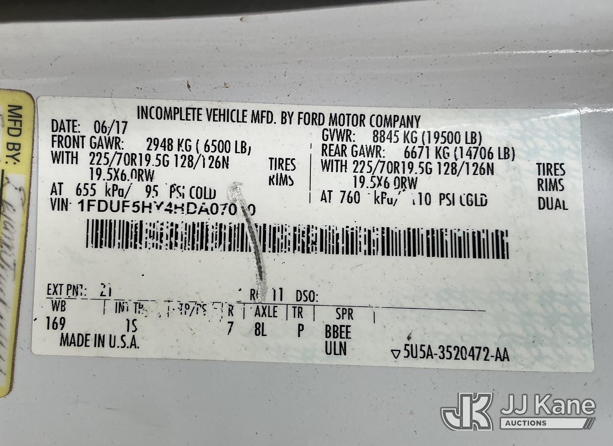 2017 Ford F-550