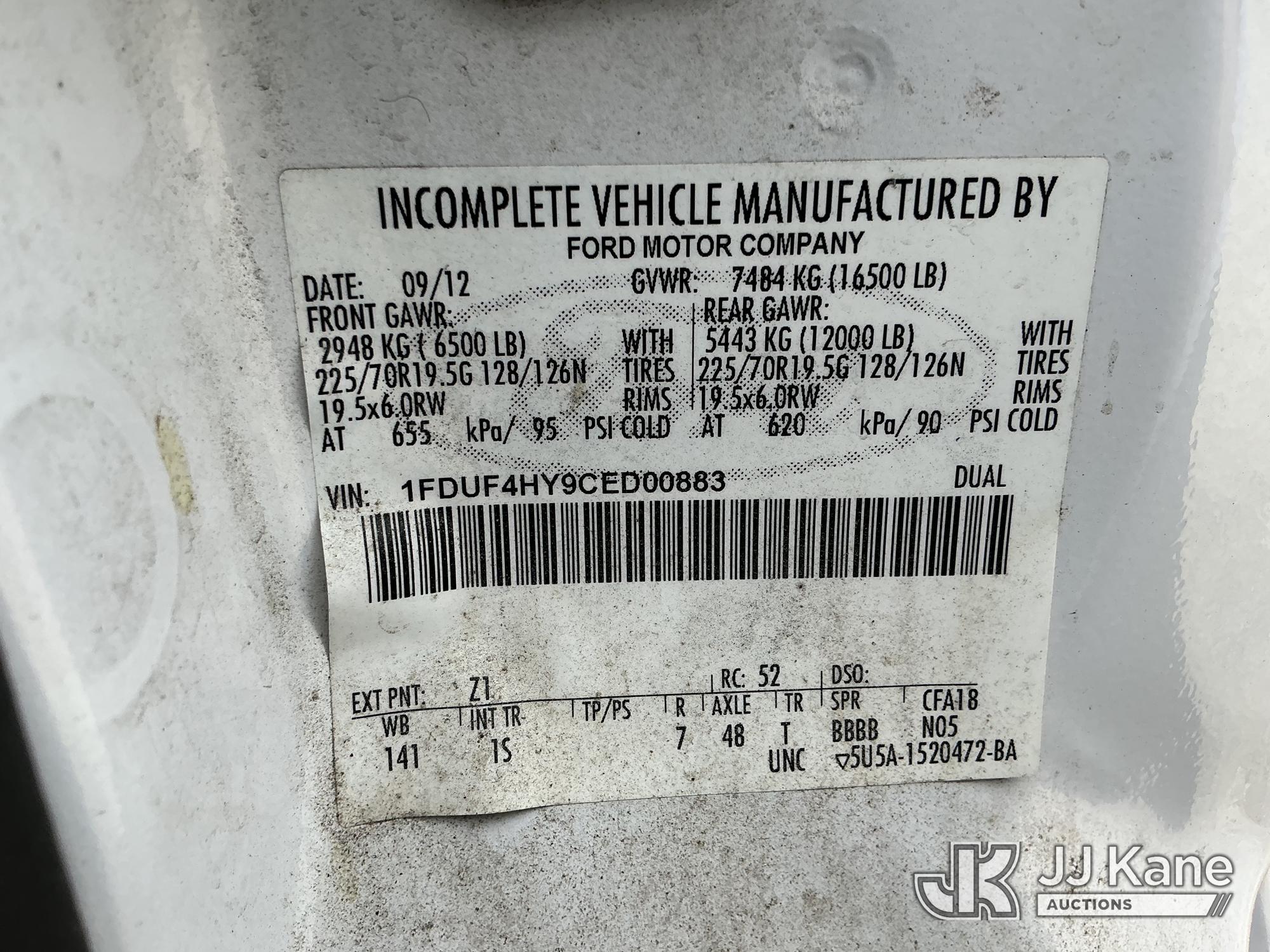 2012 Ford F-450 SD