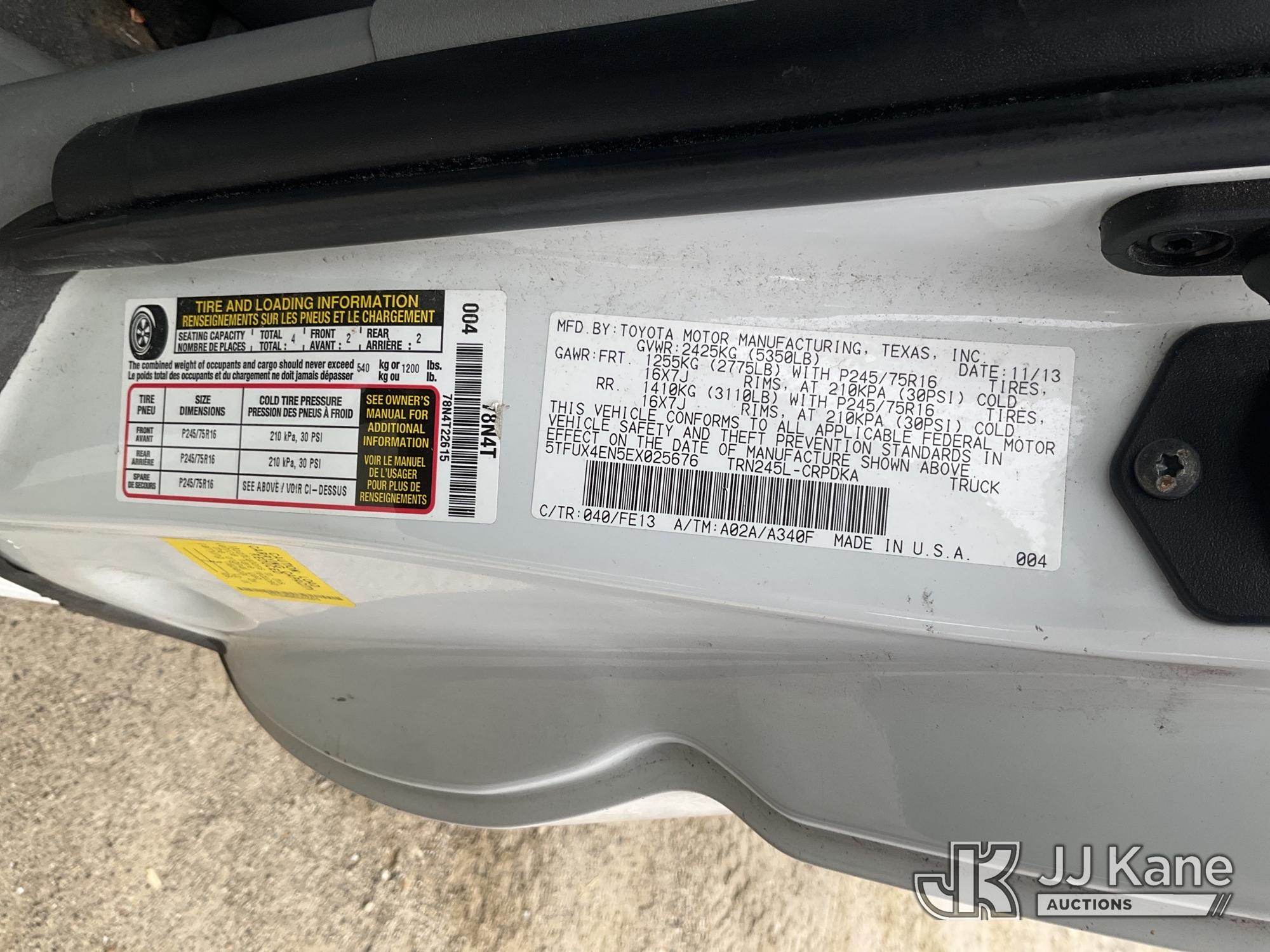 2014 Toyota TACOMA