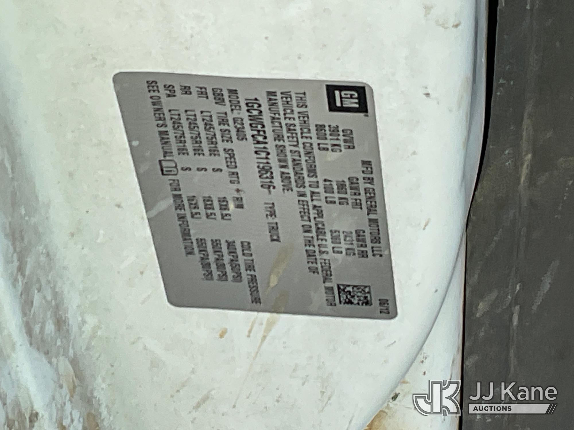 2012 Chevrolet EXPRESS G2500