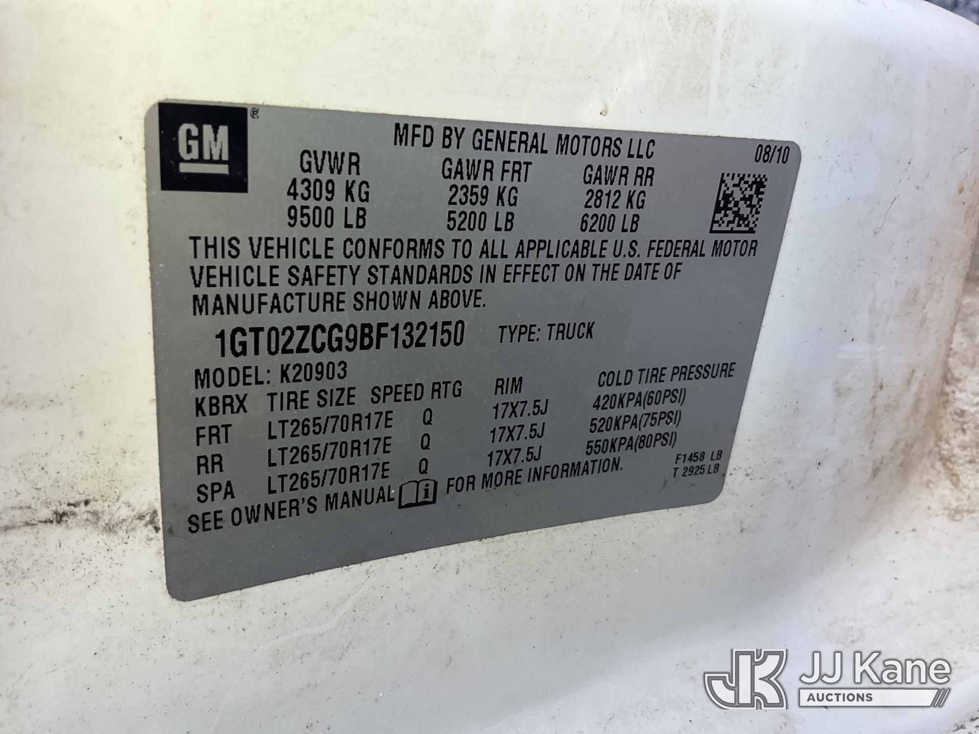 2011 GMC Sierra 2500HD 4x4