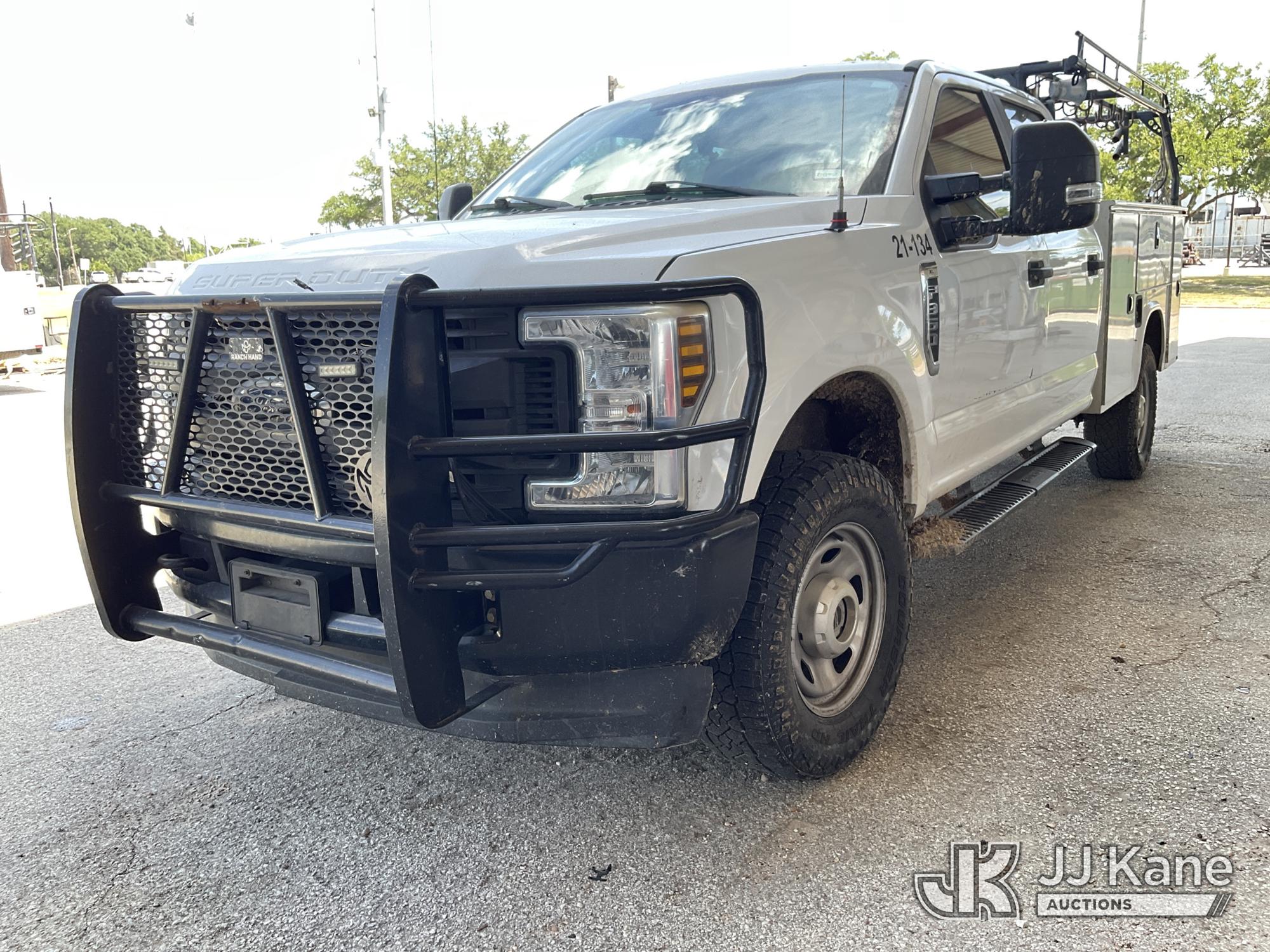 2019 Ford F350 4x4 Crew-Cab Service Truck, Utility Company Owned & Maintained