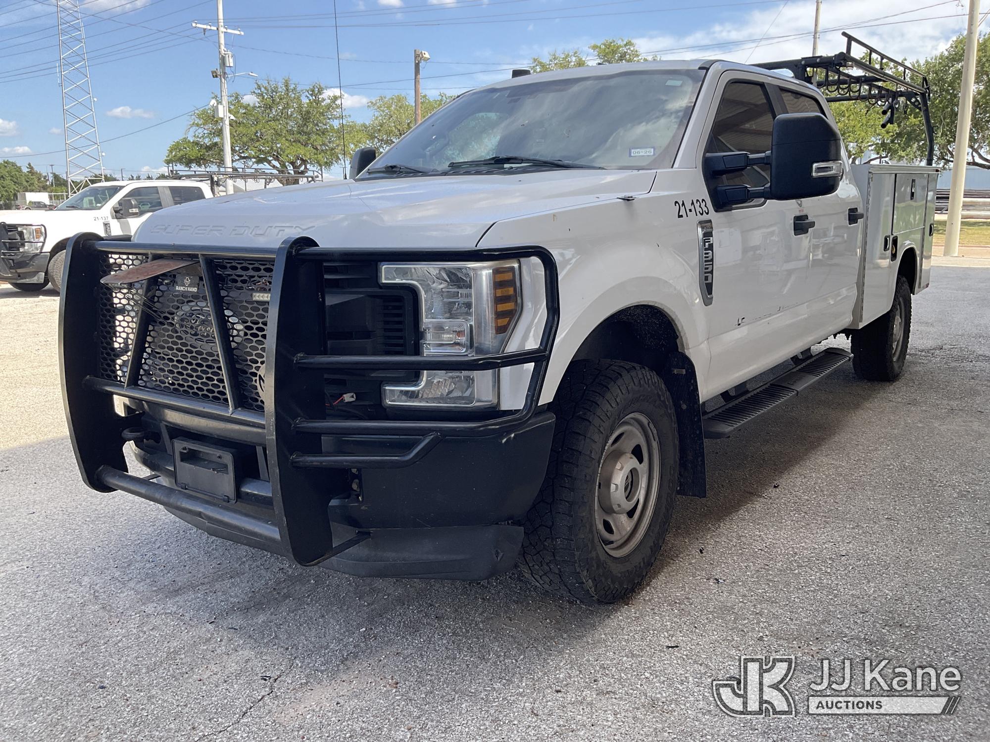 2019 Ford F350 4x4 Crew-Cab Service Truck, Utility Company Owned & Maintained