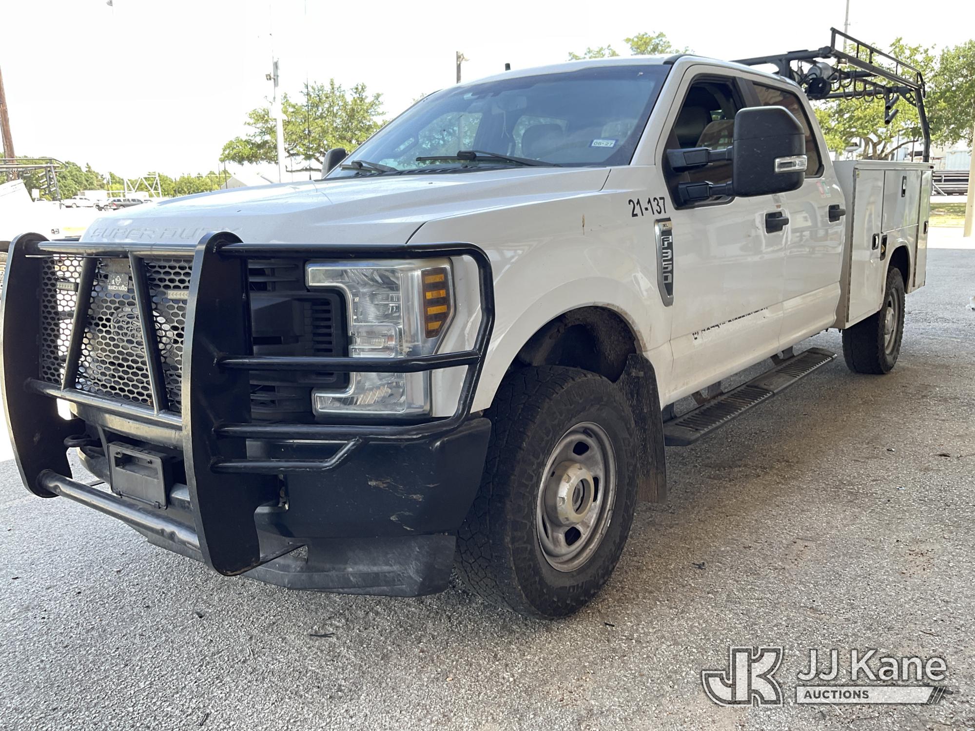 2019 Ford F350 4x4 Crew-Cab Service Truck, Utility Company Owned & Maintained