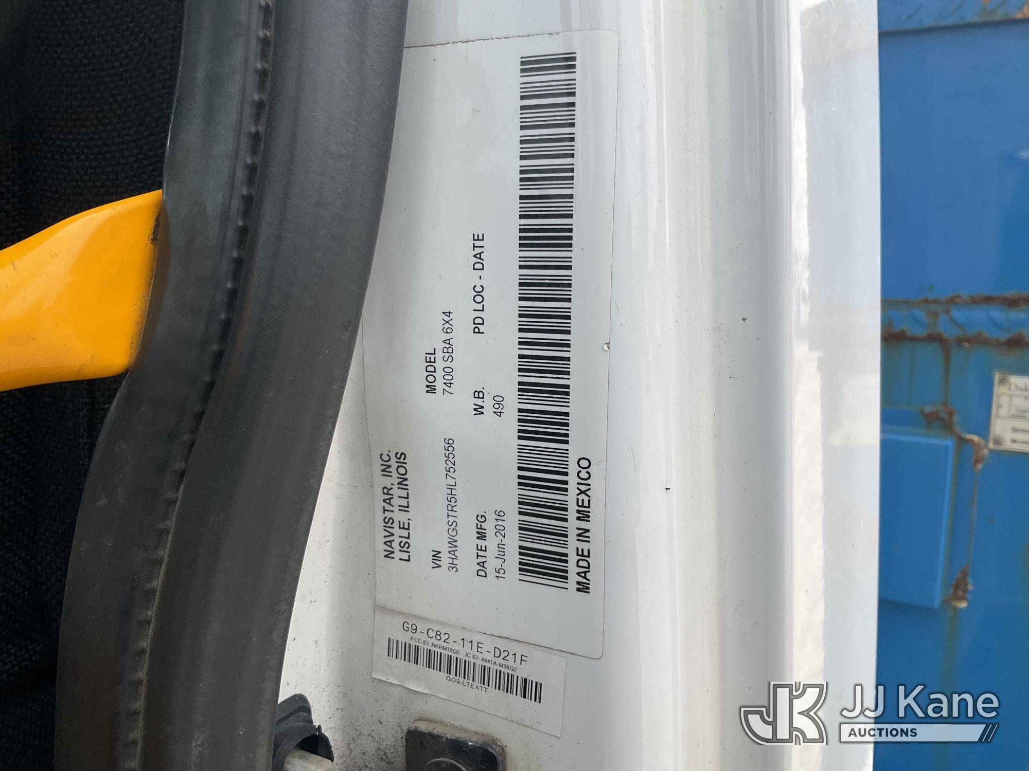 2017 International WORKSTAR 7400