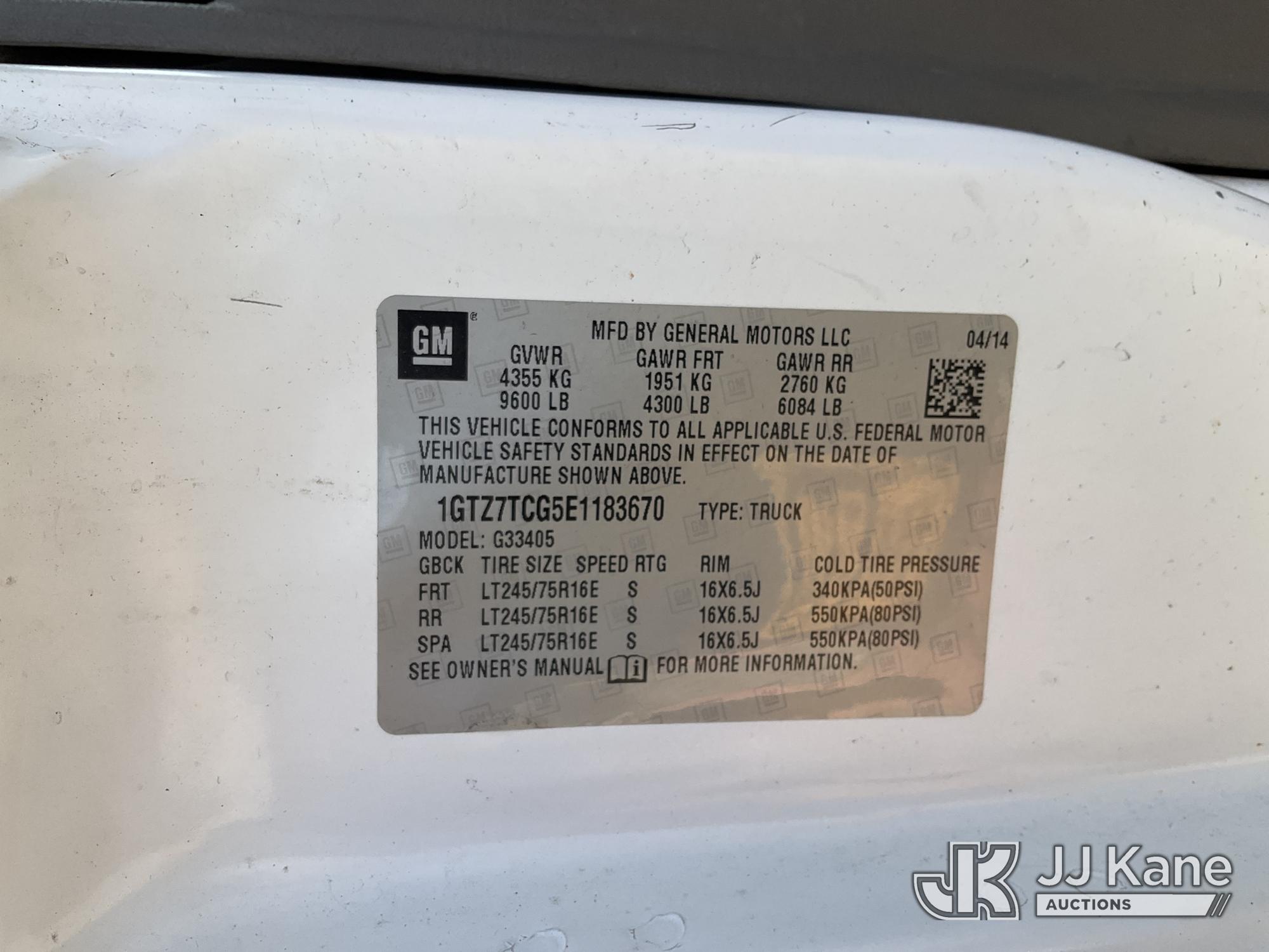 2014 GMC SAVANA