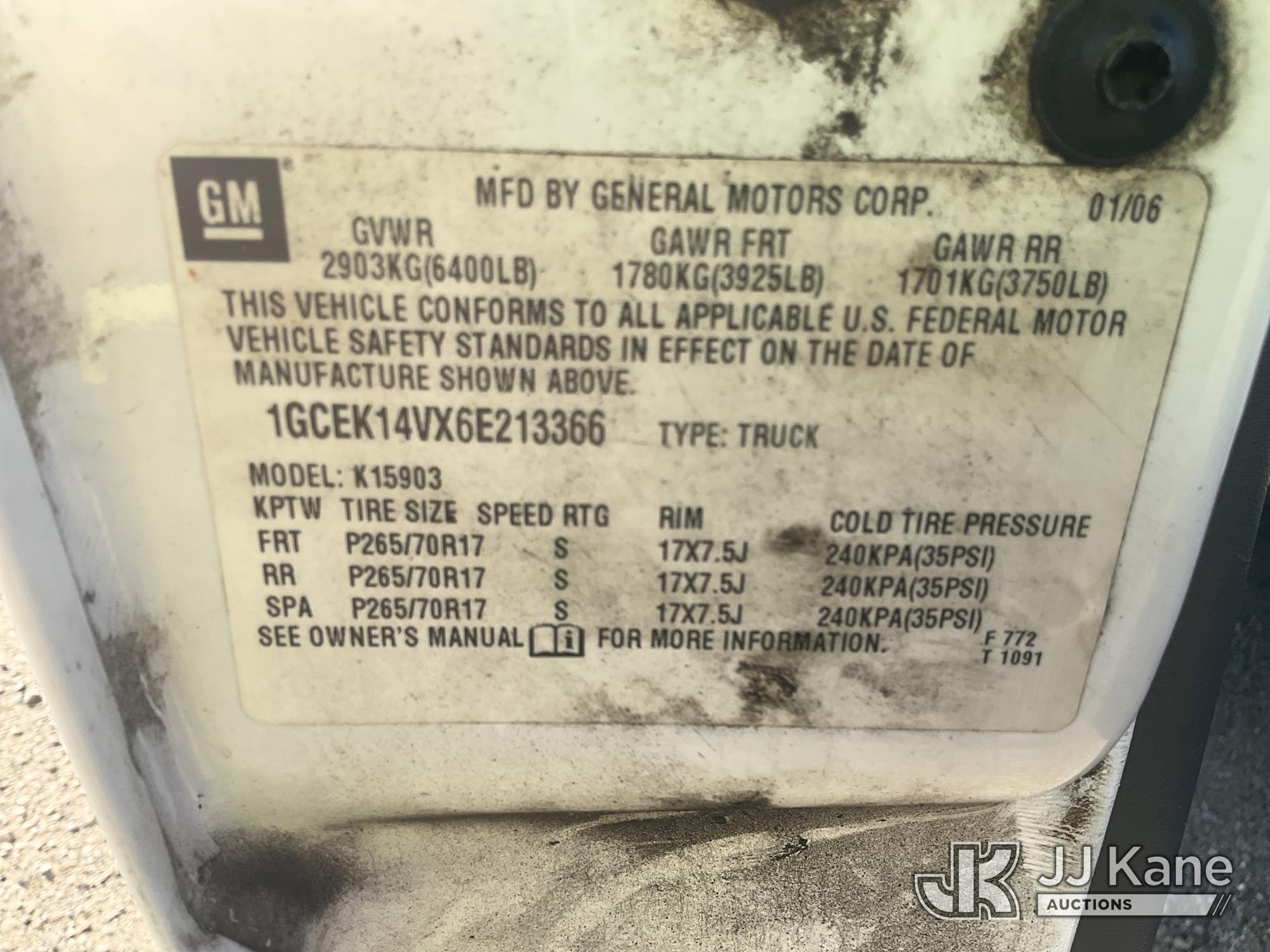 2006 Chevrolet SILVERADO 1500