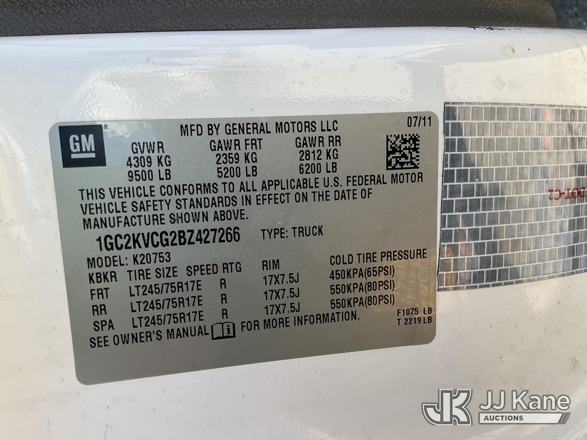 2011 Chevrolet SILVERADO 2500HD