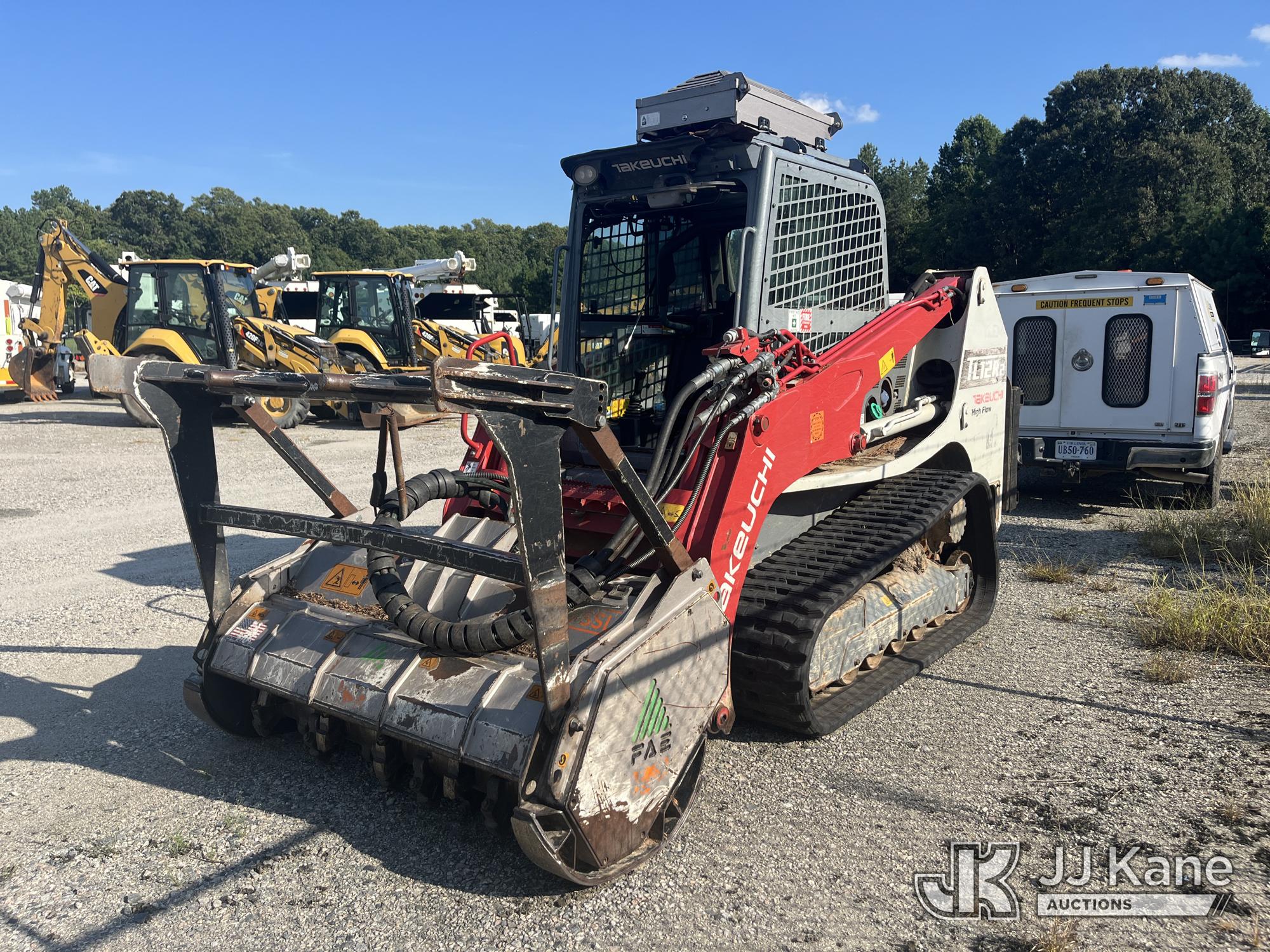 2020 Takeuchi TL12R2 High Flow Crawler Shredder/Mulcher