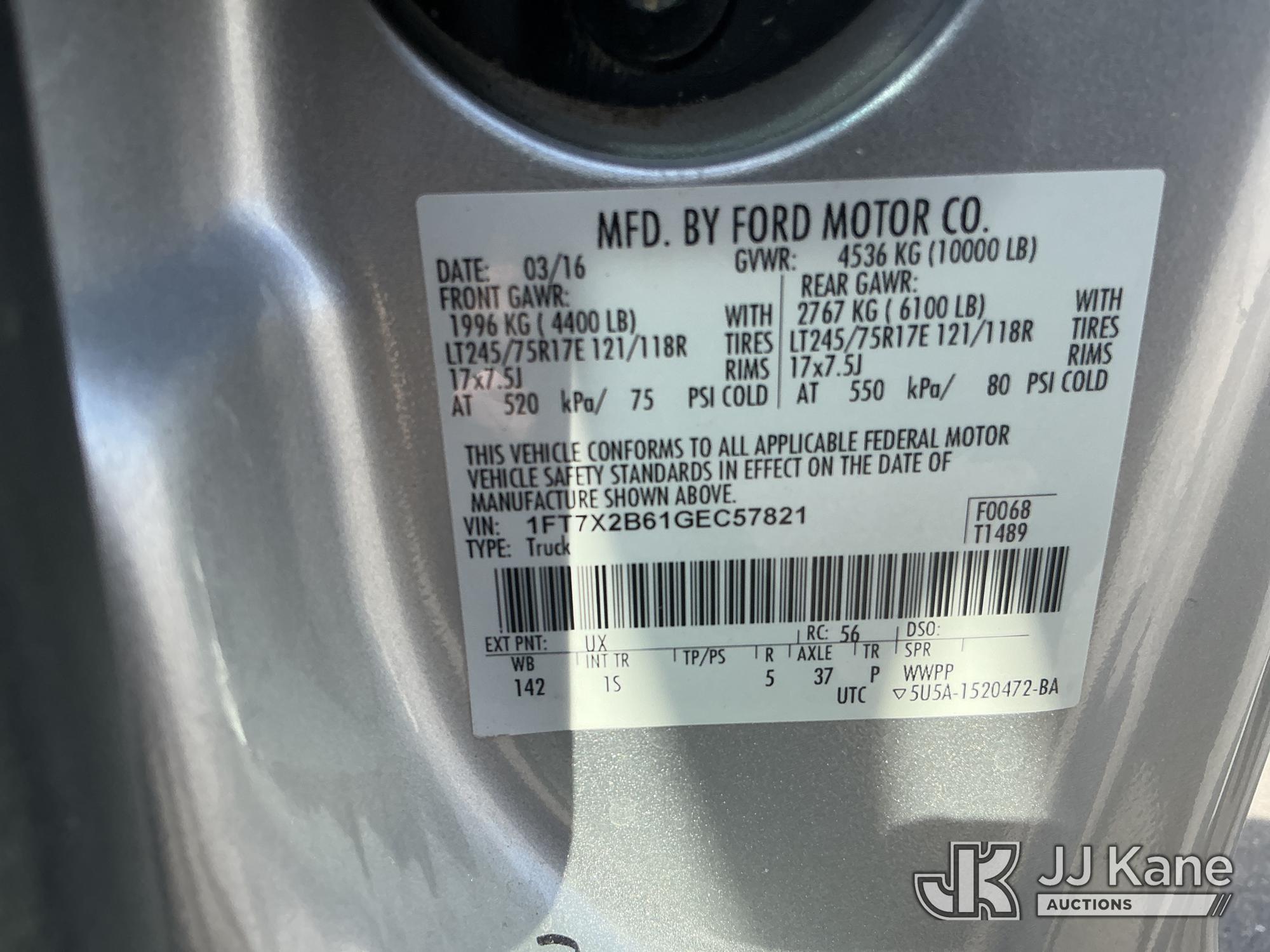 2016 Ford F250 4X4