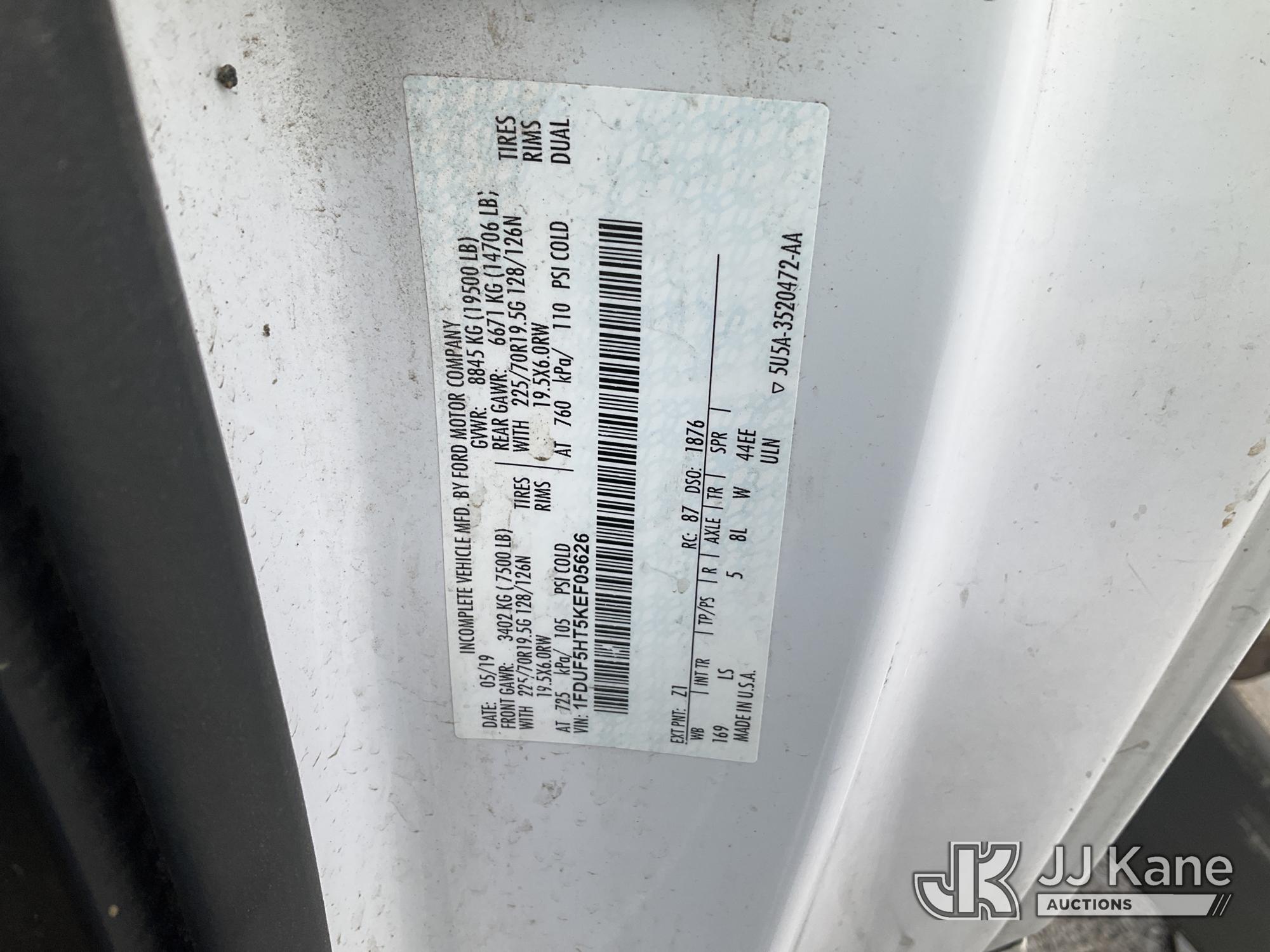 2019 Ford F550 4X4