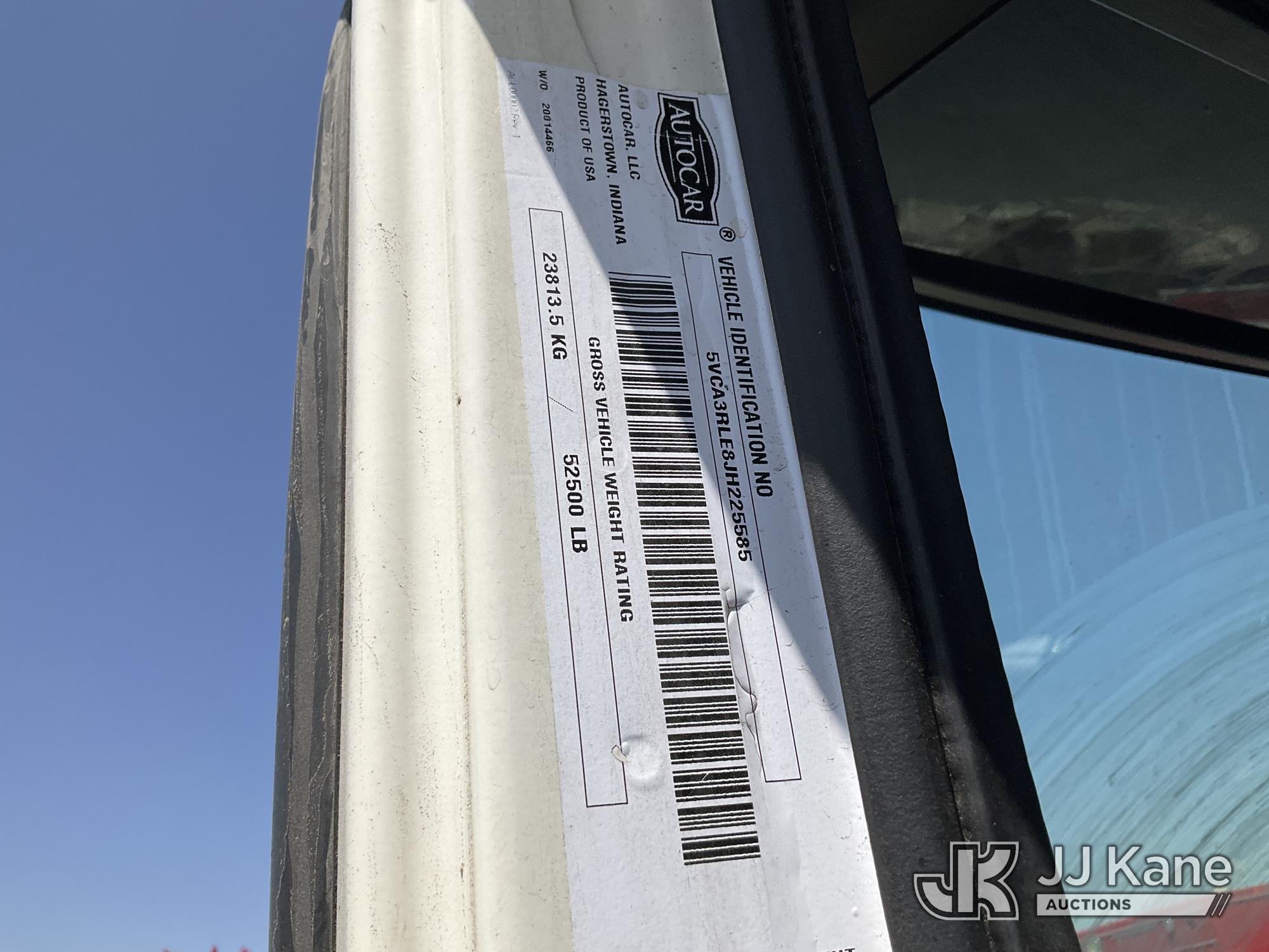 2018 Autocar XPEDITOR