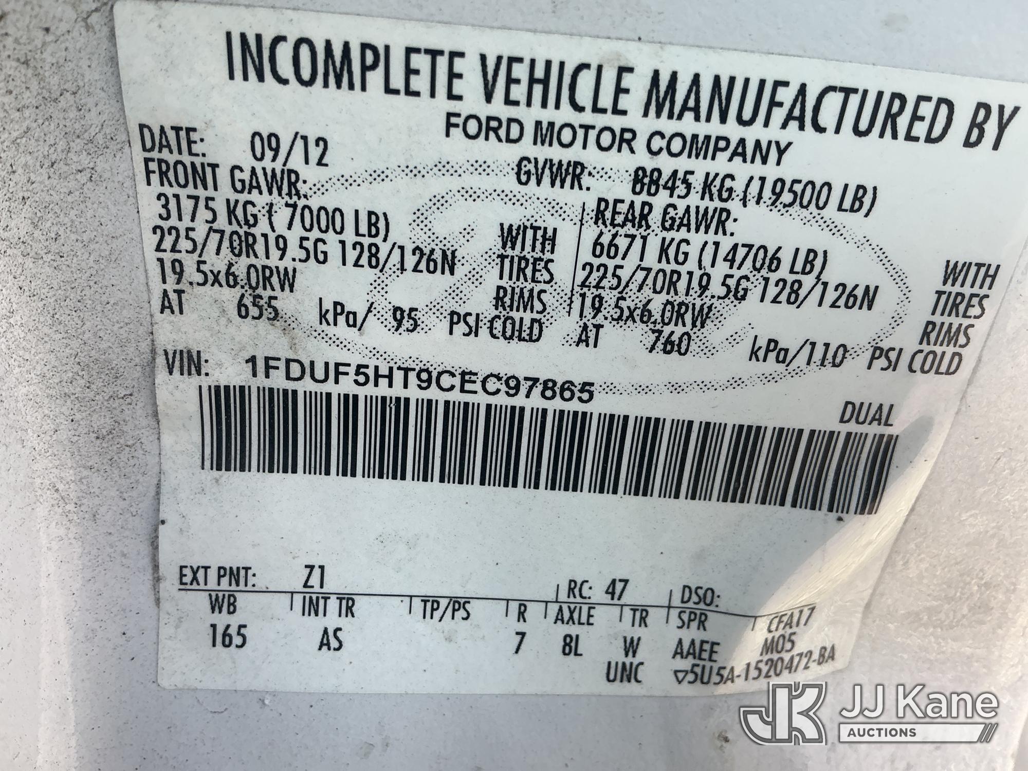 2012 Ford F-550