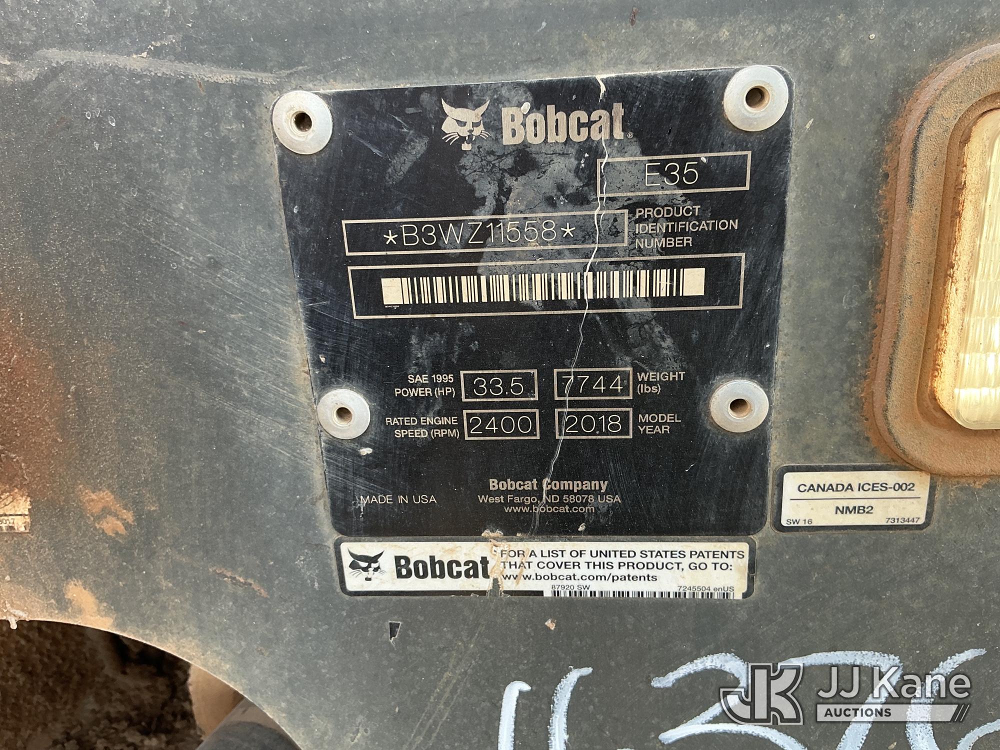 2018 Bobcat E35