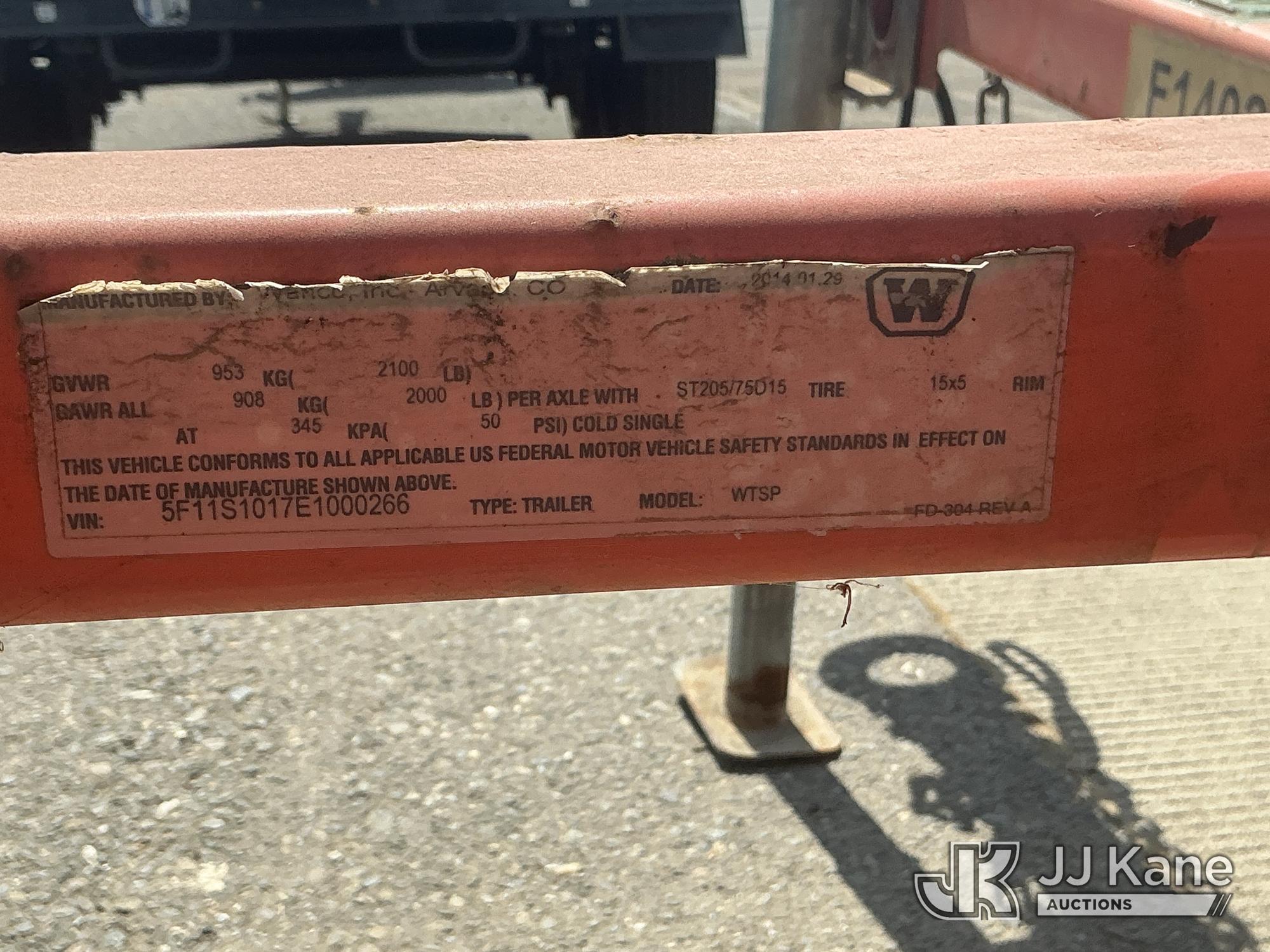 2014 Wanco  ARROWBOARD