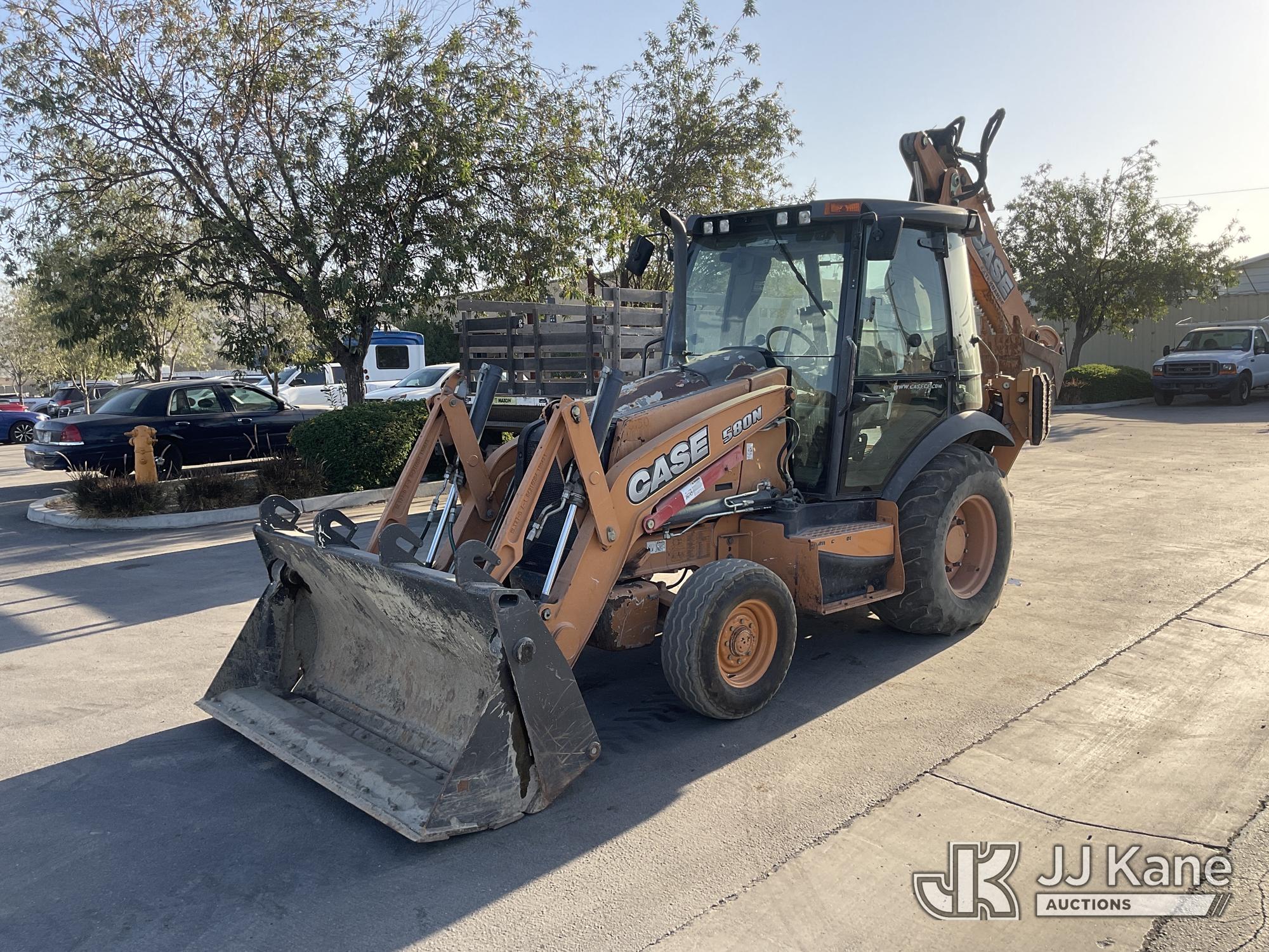 2014 Case 580N 4x4 Tractor Loader Extendahoe