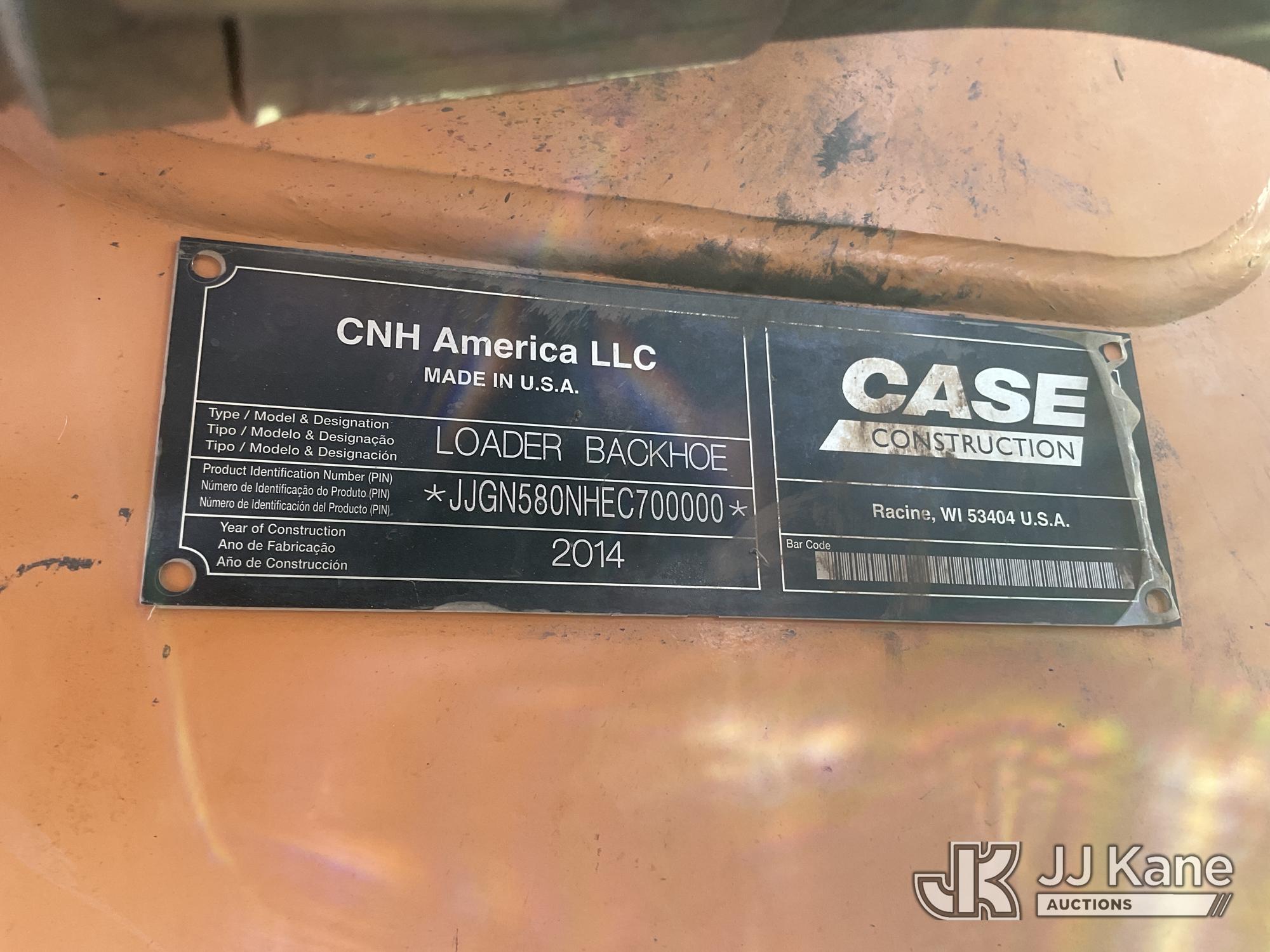 2014 Case 580N 4X4