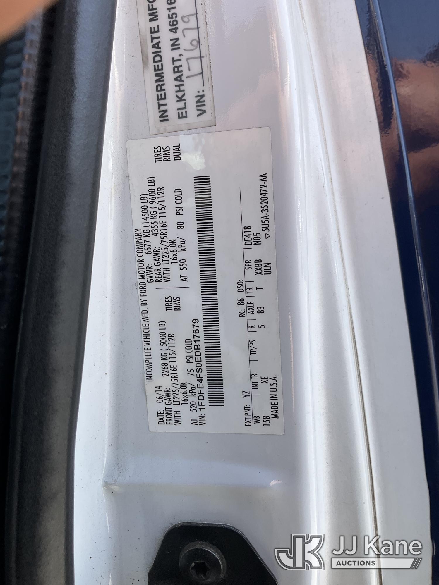 2014 Ford ECONOLINE E-450