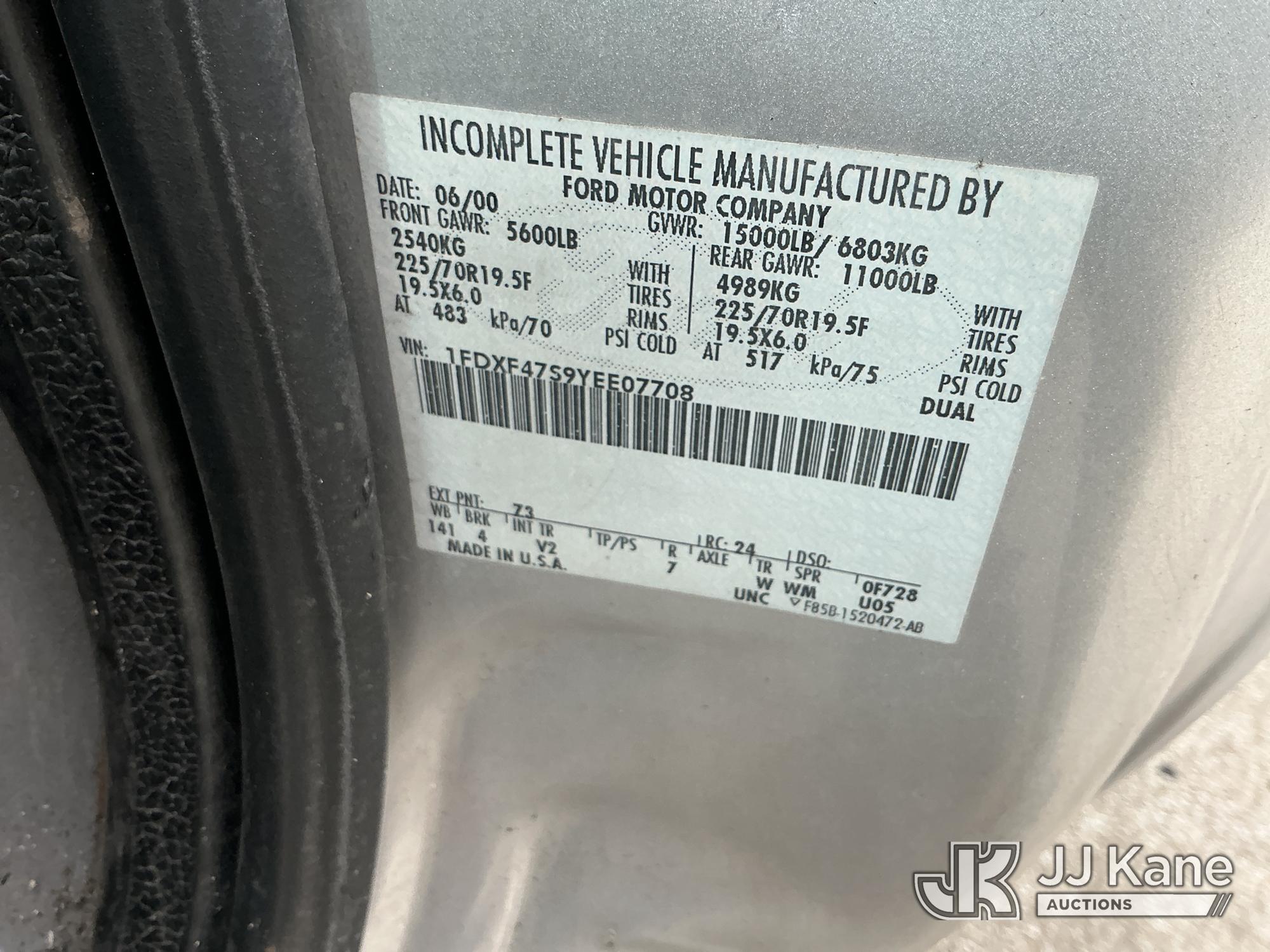 2000 Ford F450 4x4