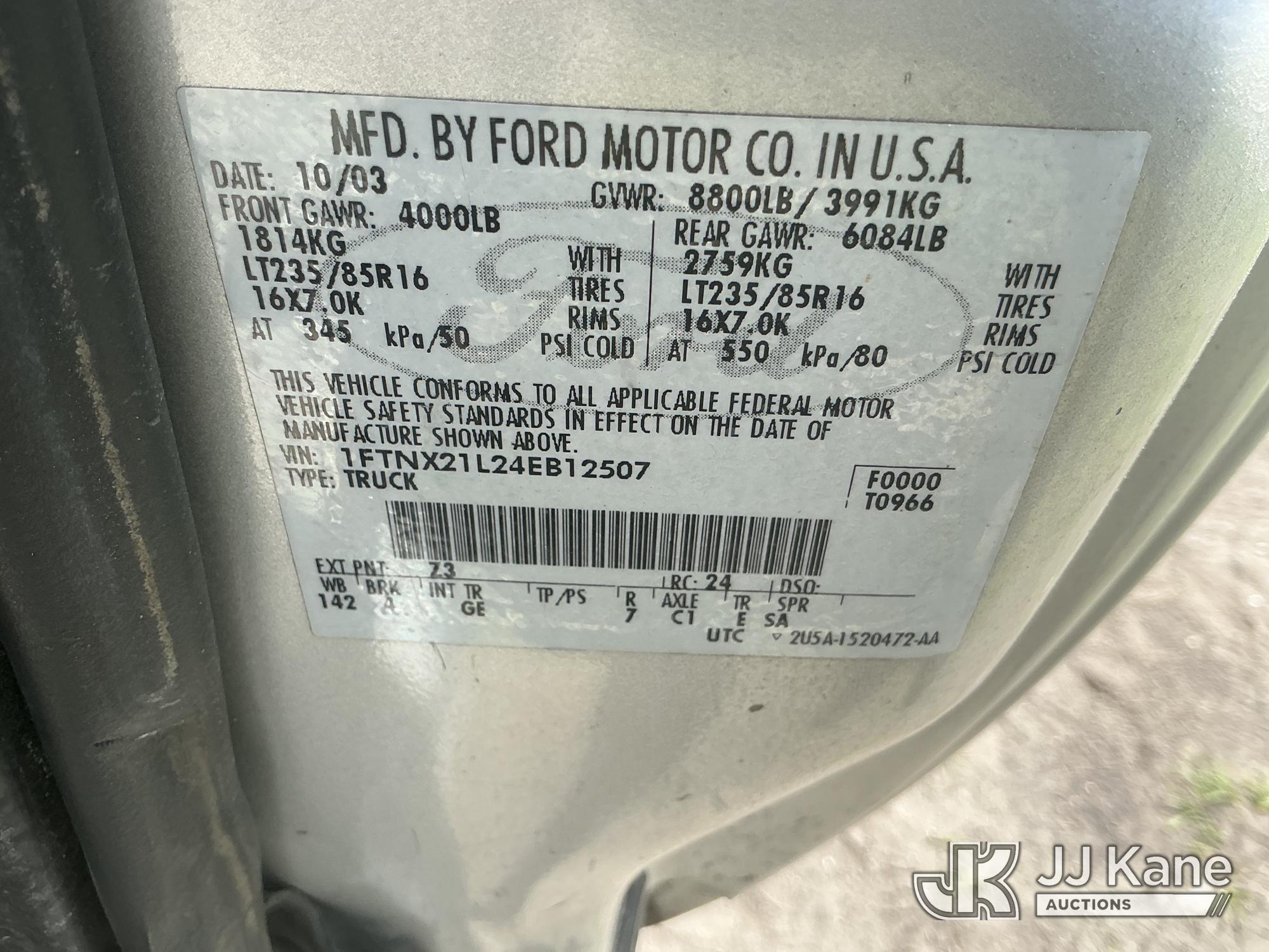 2004 Ford F250 4X4