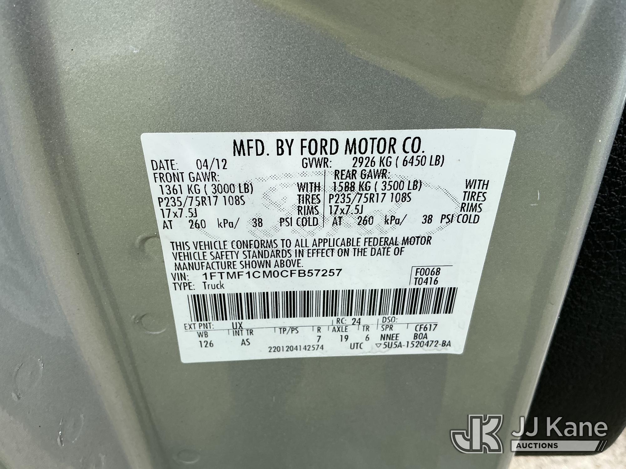 2012 Ford F150