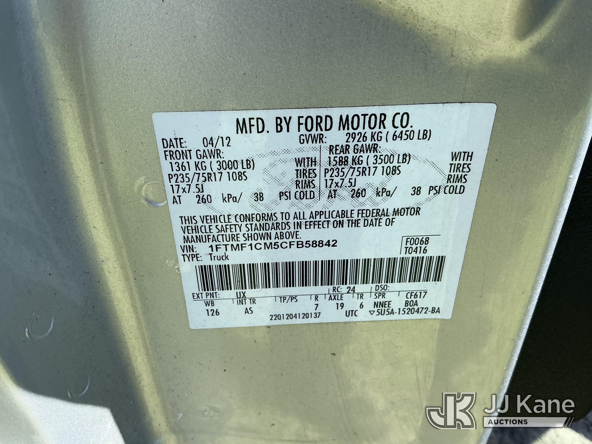 2012 Ford F-150