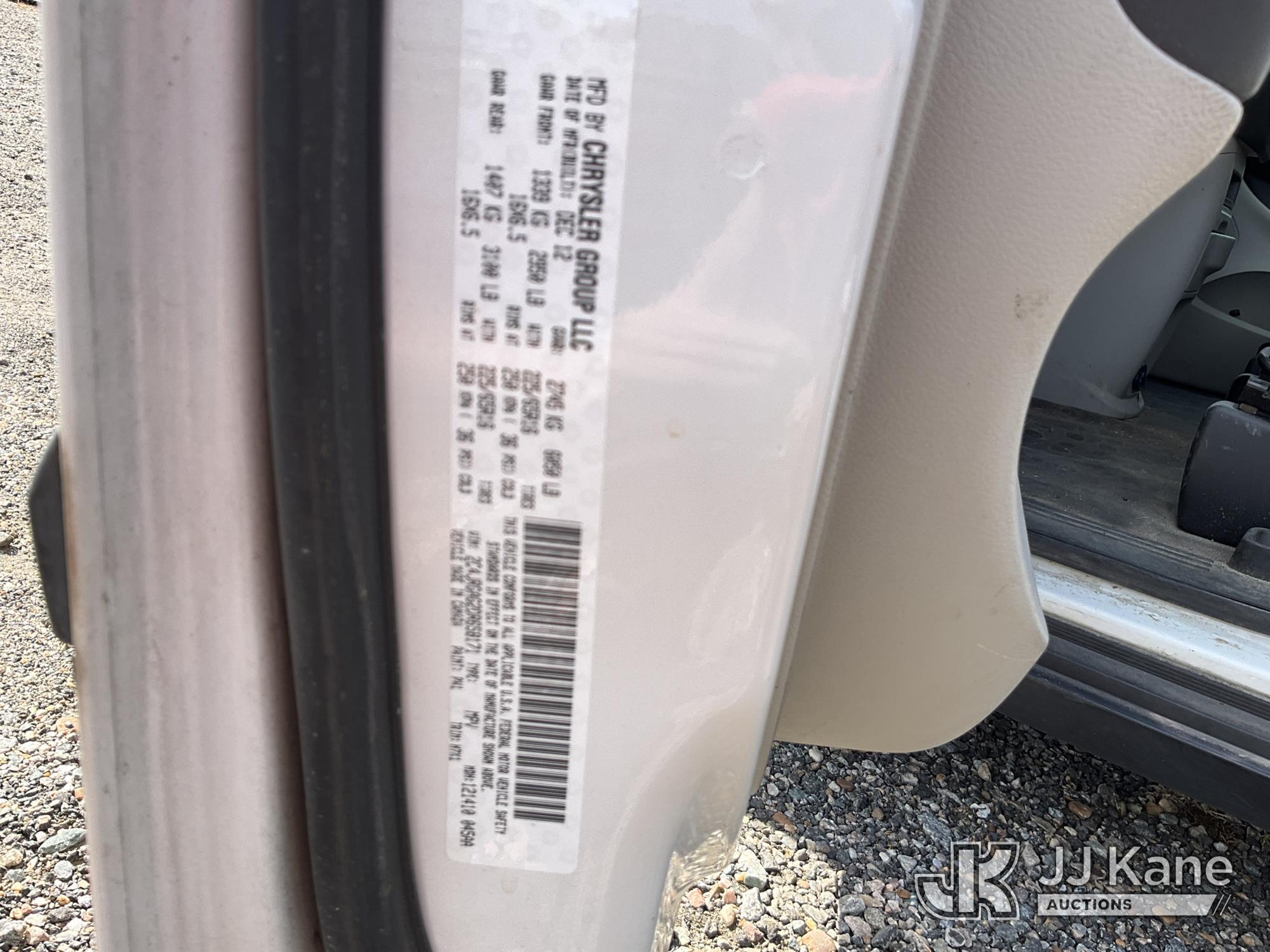 2013 Ram CARGO VAN