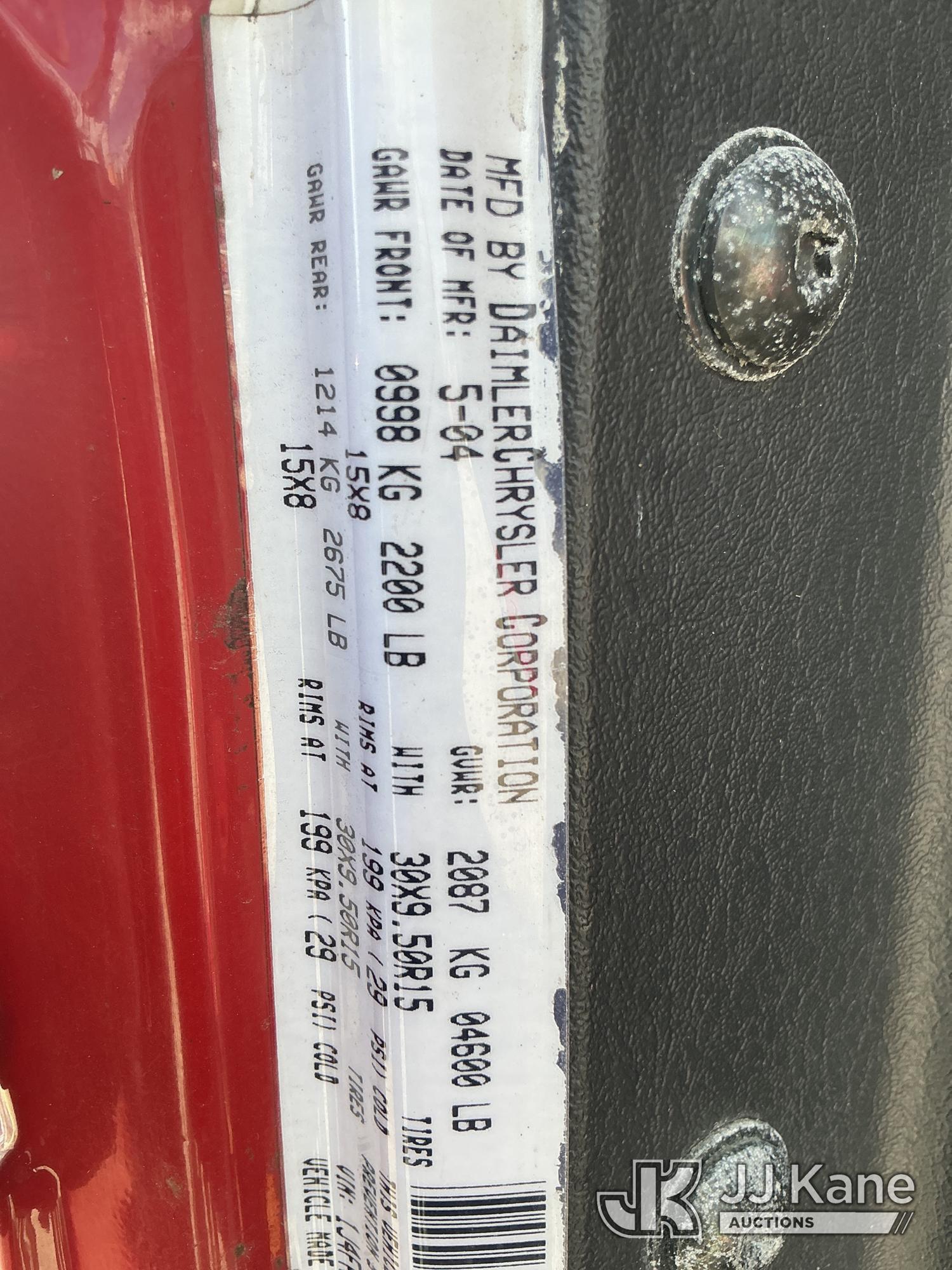 2004 Jeep Wrangler 4x4