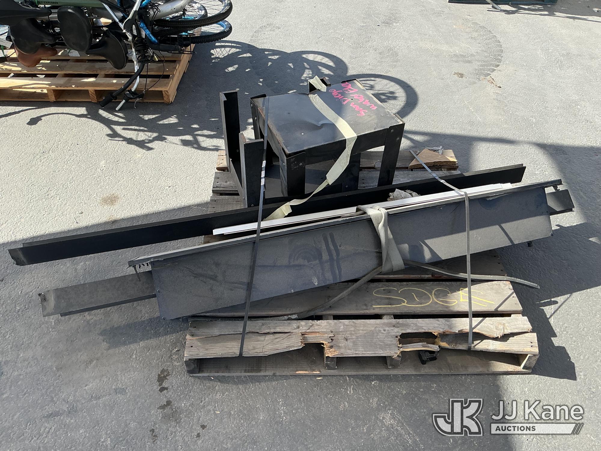 (1 Pallet) Metal Parts (Used) NOTE: This unit is being sold AS IS/WHERE IS via Timed Auction and is located in Jurupa Valley