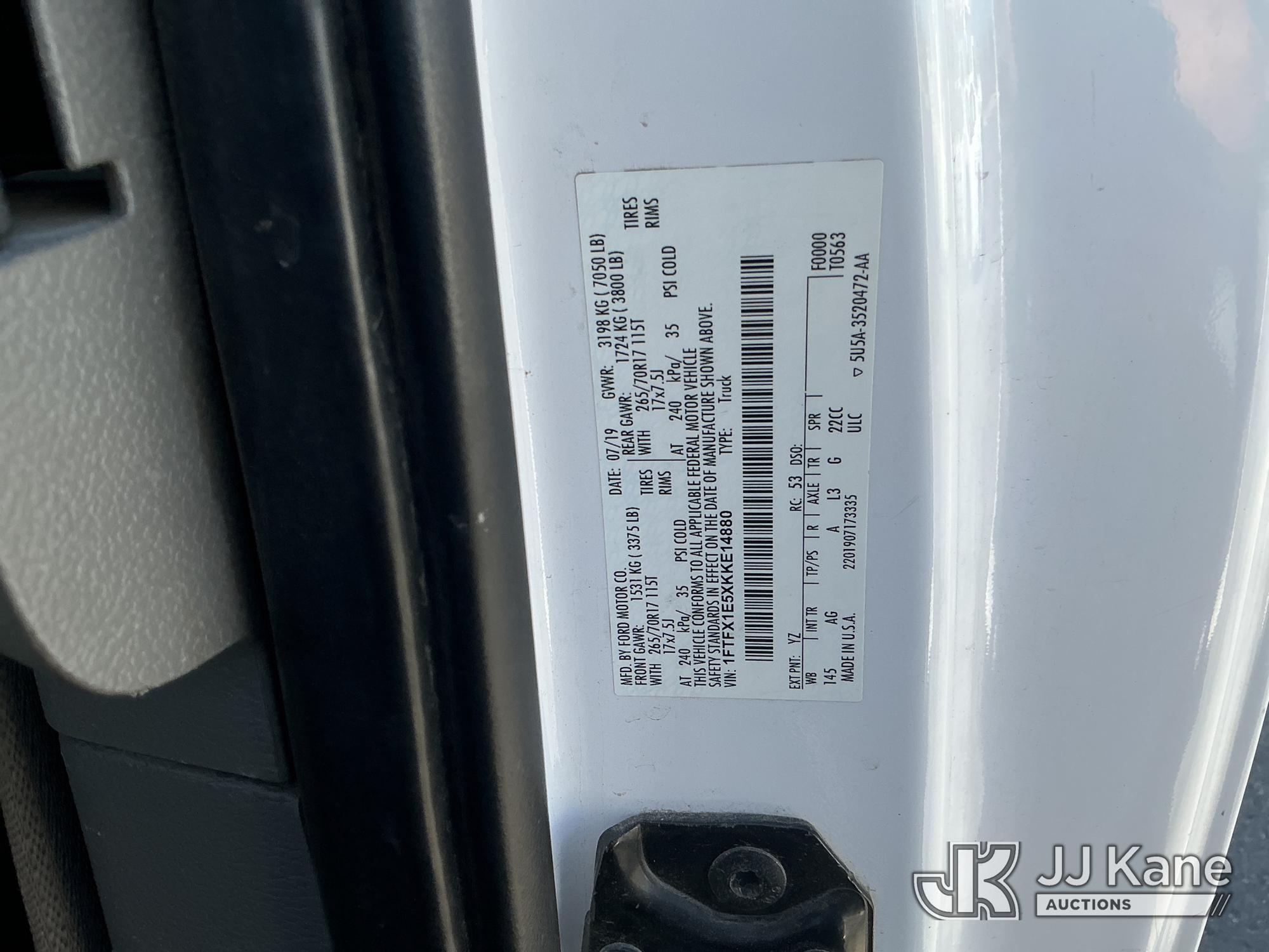 2019 Ford F150 4X4