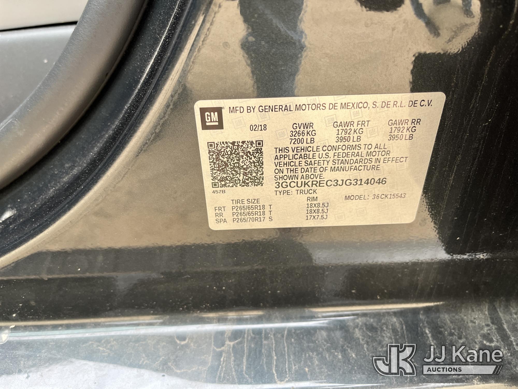 2018 Chevrolet Silverado 1500