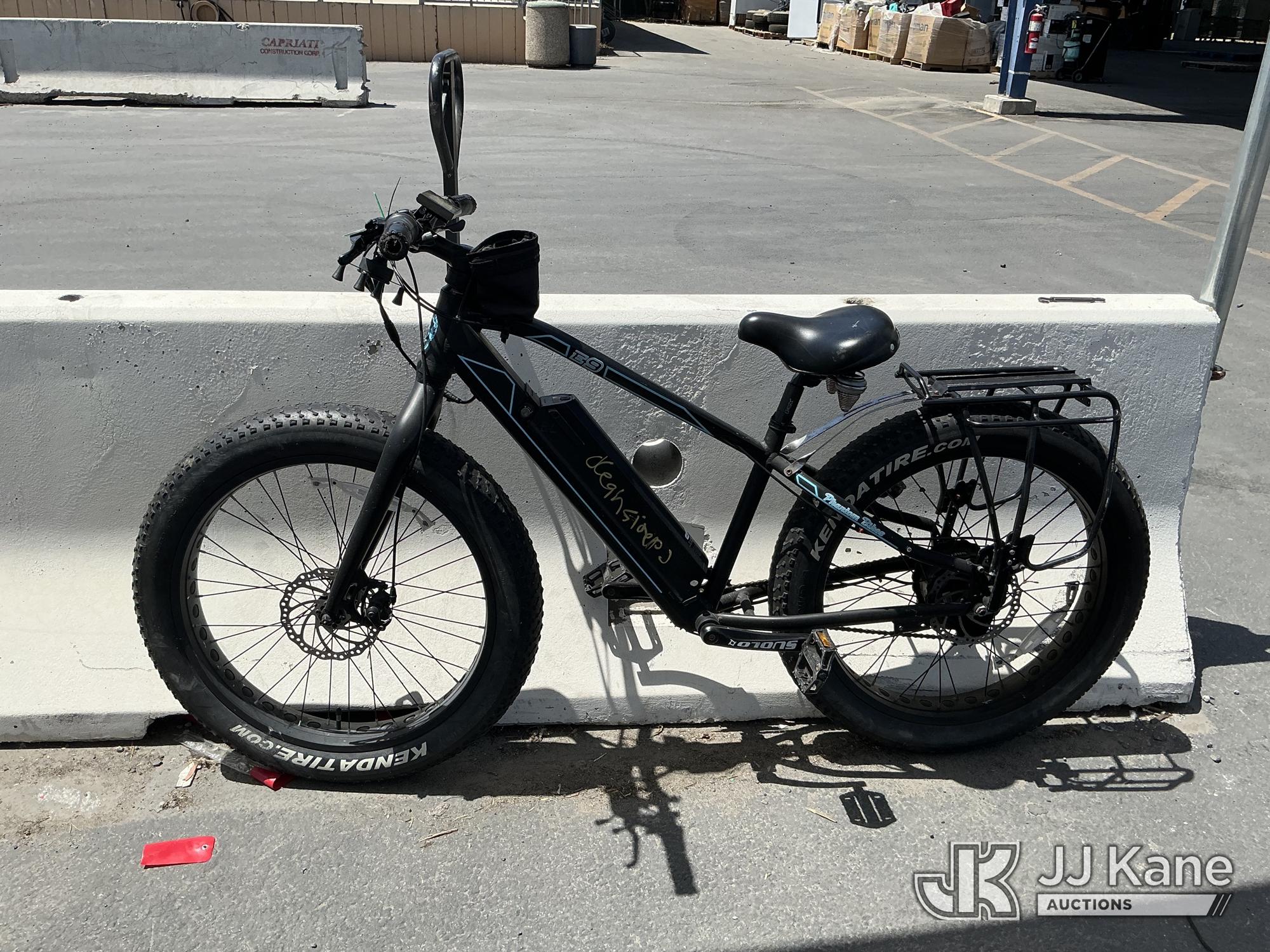 Fat Track E-Bike No Keys
