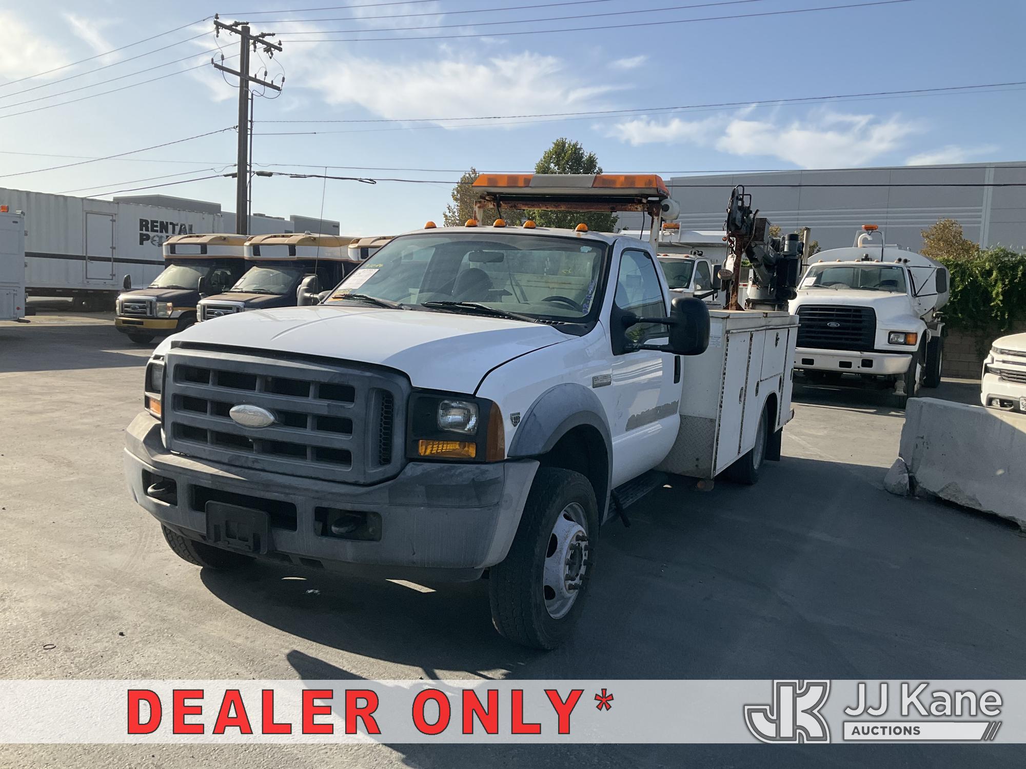2007 Ford F-450 SD Regular Cab DRW Mechanics Service Truck
