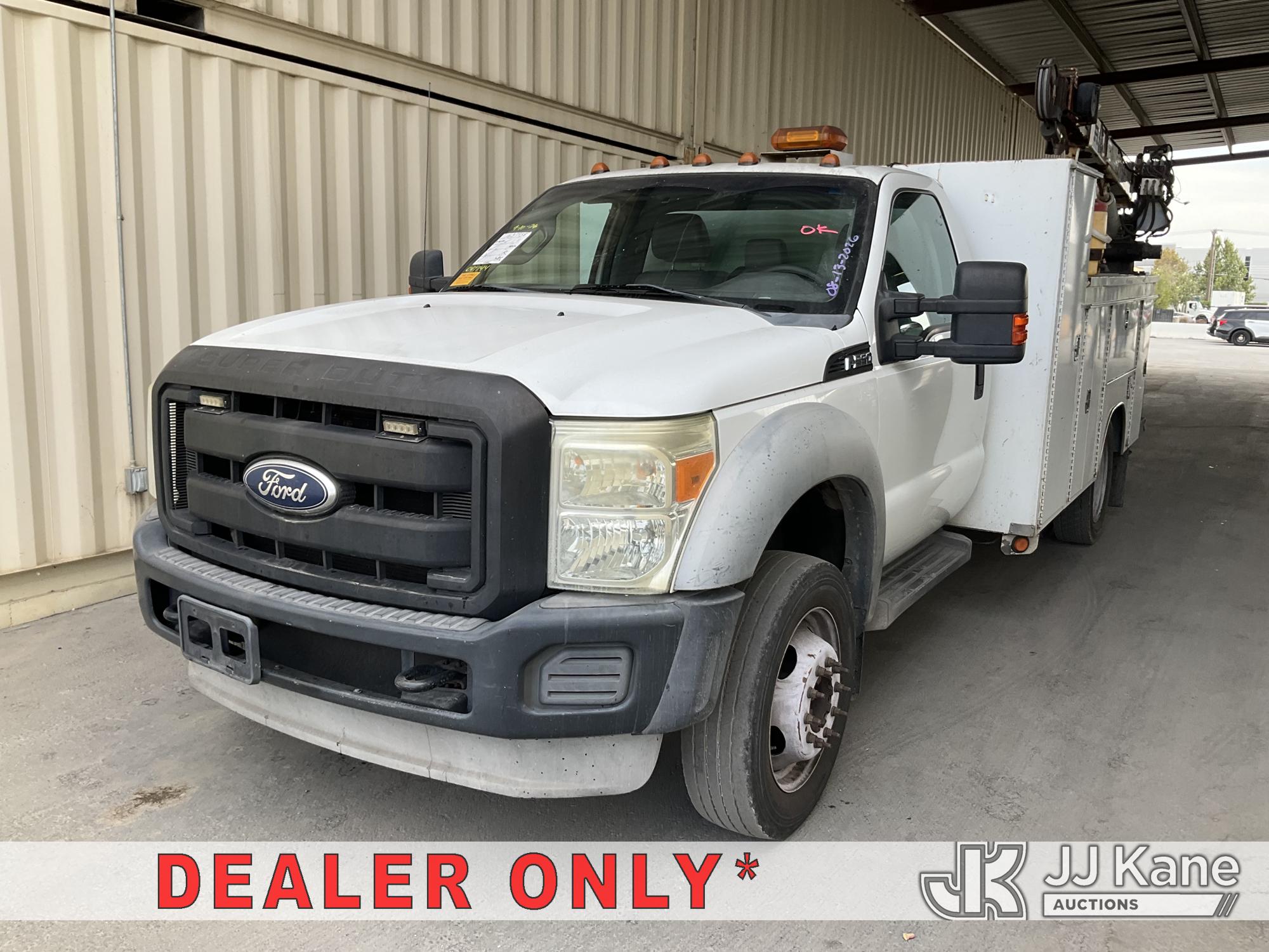 2011 Ford F-550 Regular Cab DRW Mechanics Service Truck