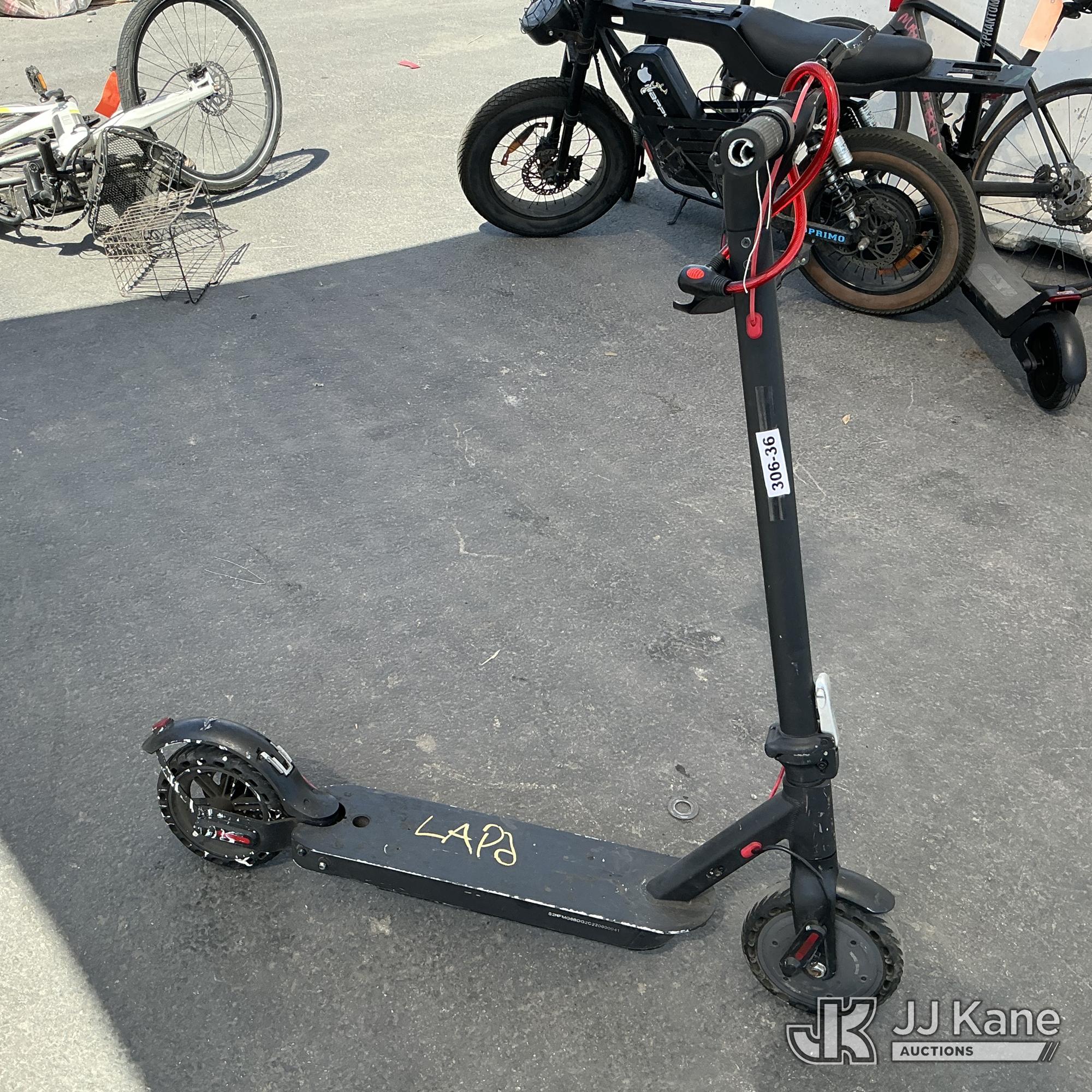 E-scooter No Keys