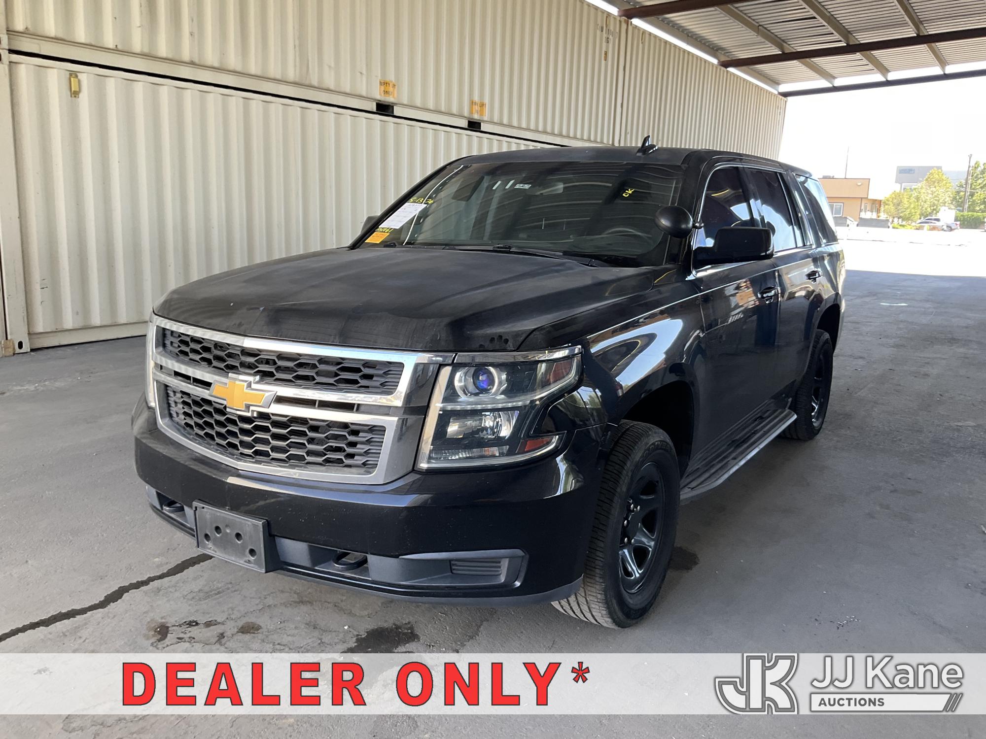 2016 Chevrolet Tahoe Police Package
