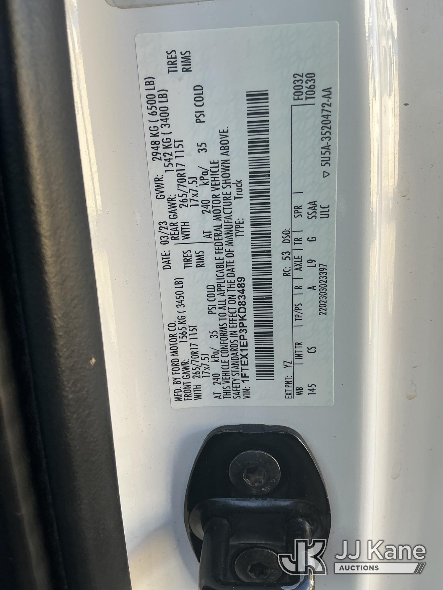 2023 Ford F150 4X4