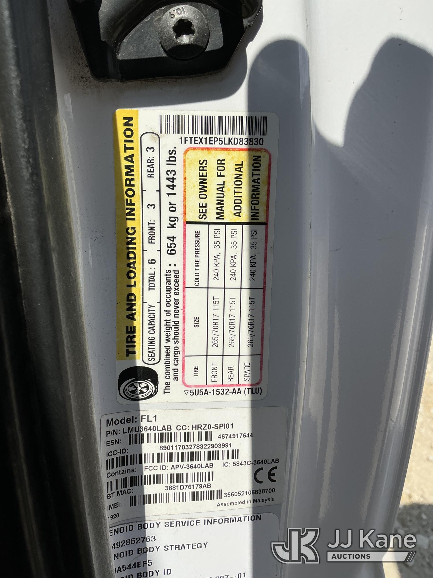 2020 Ford F150 4X4