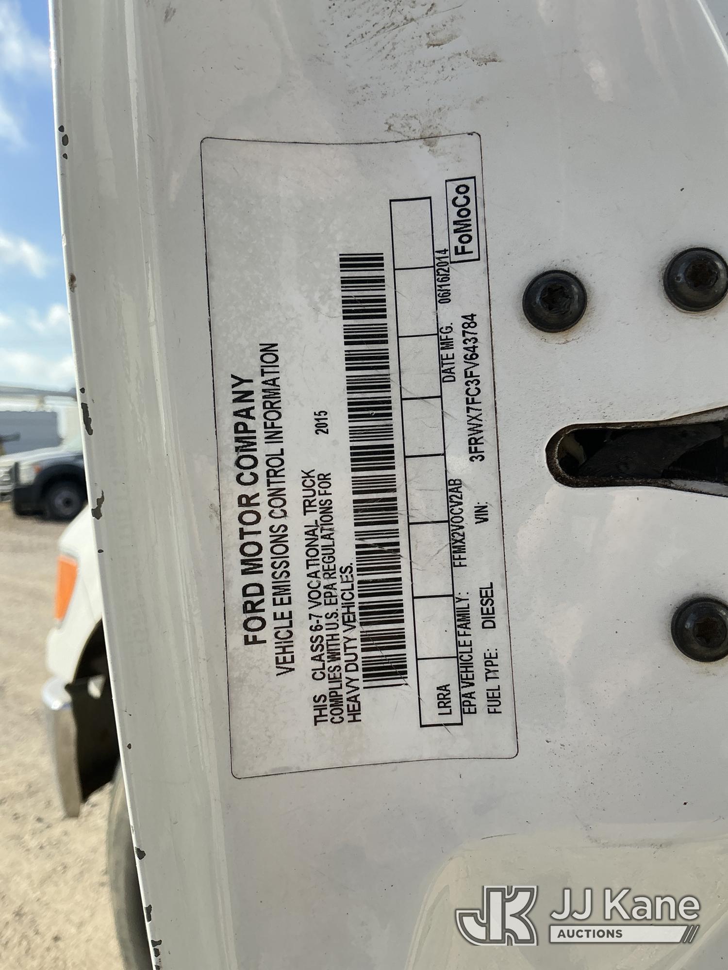 2015 Ford F750