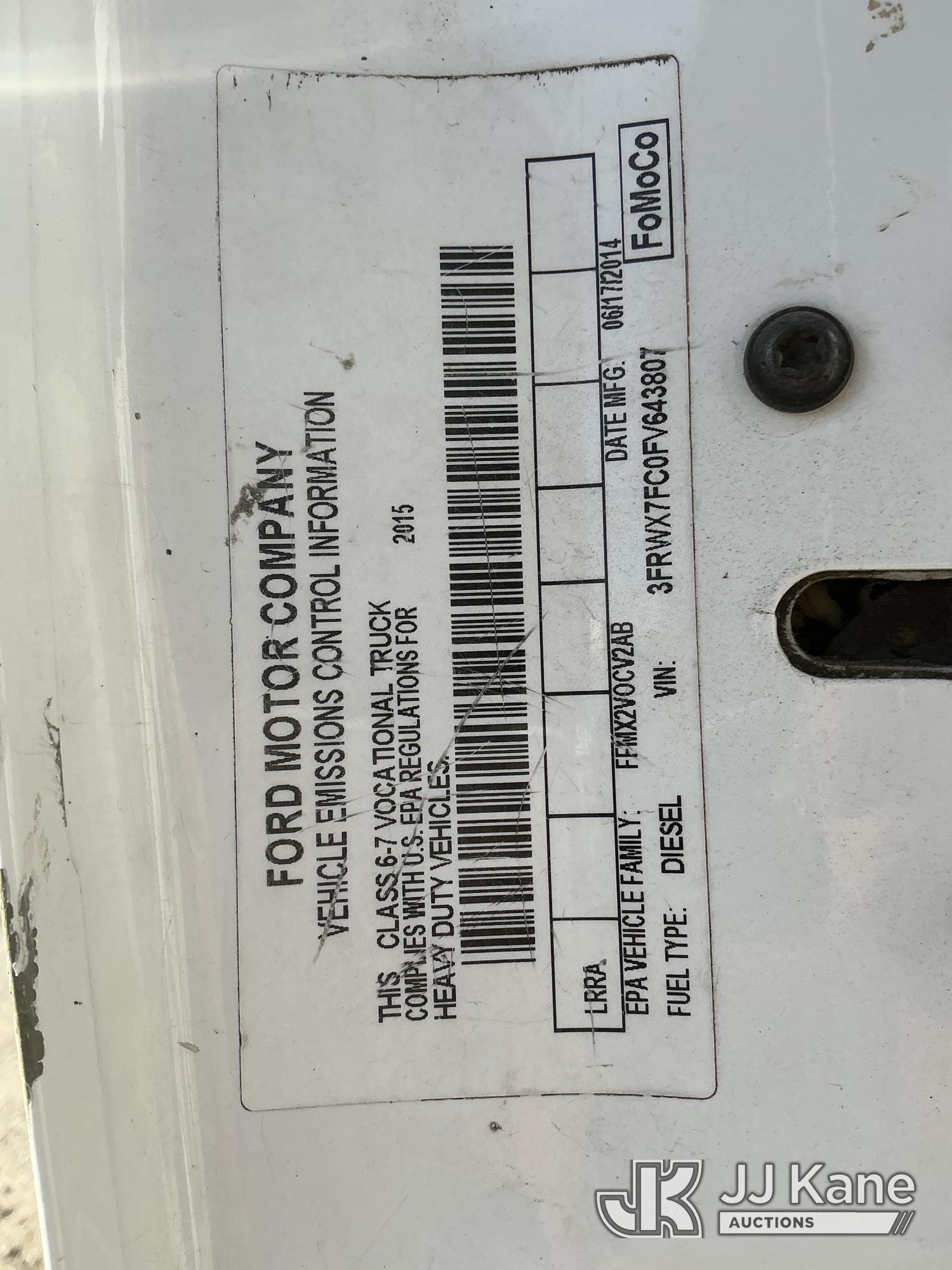 2015 Ford F750