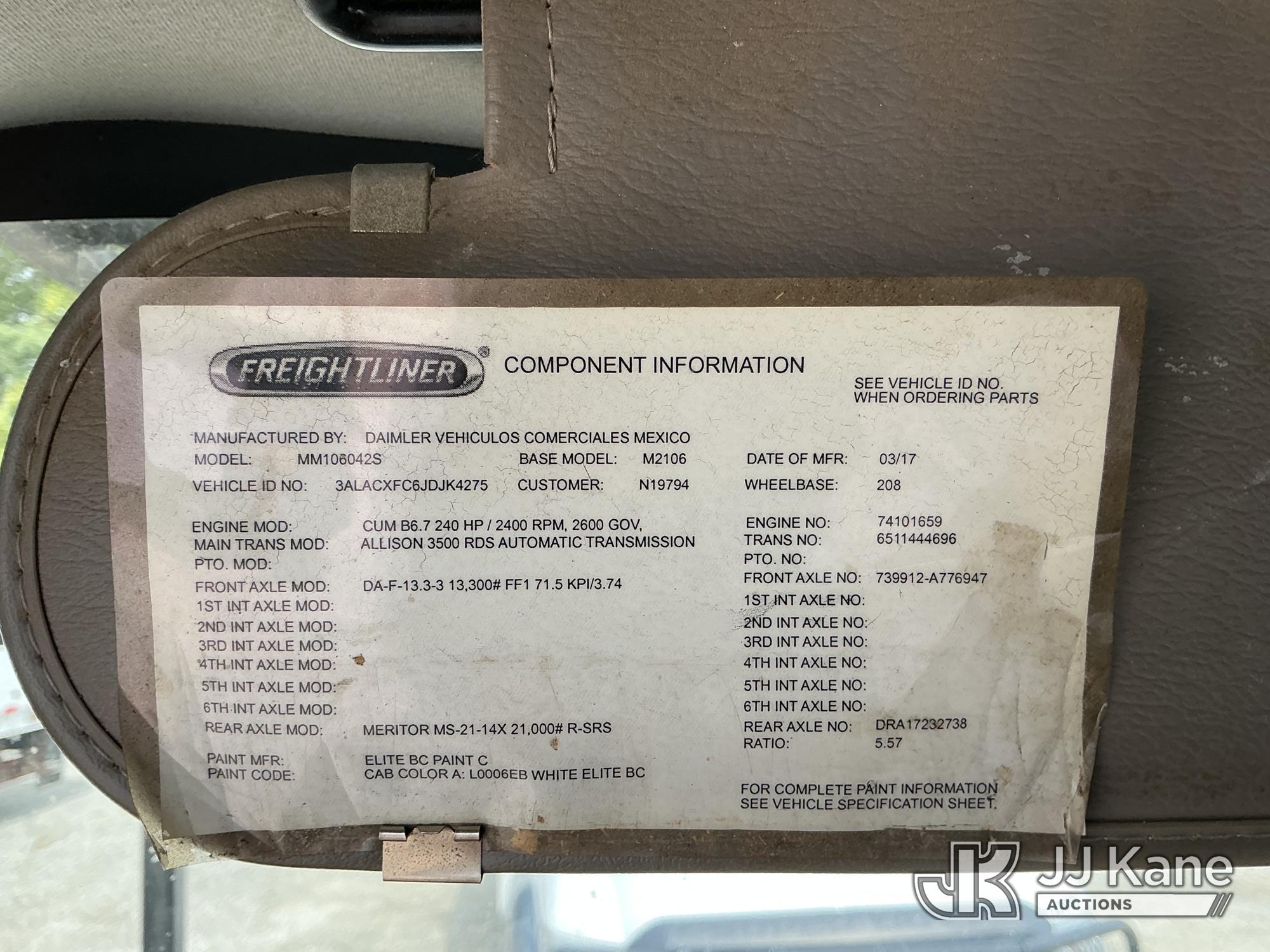 2018 Freightliner M2 106