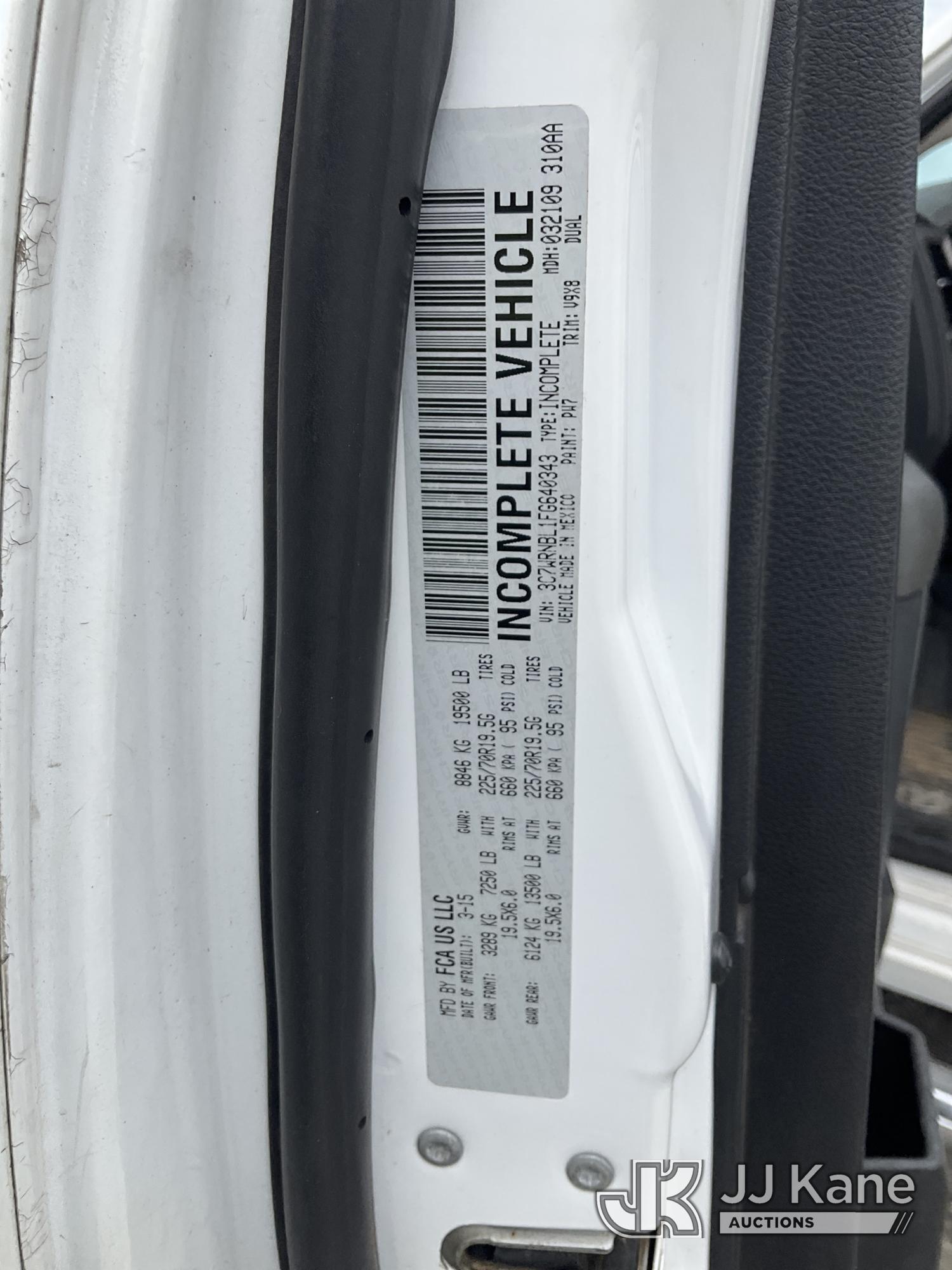 2015 Ram 5500 4X4