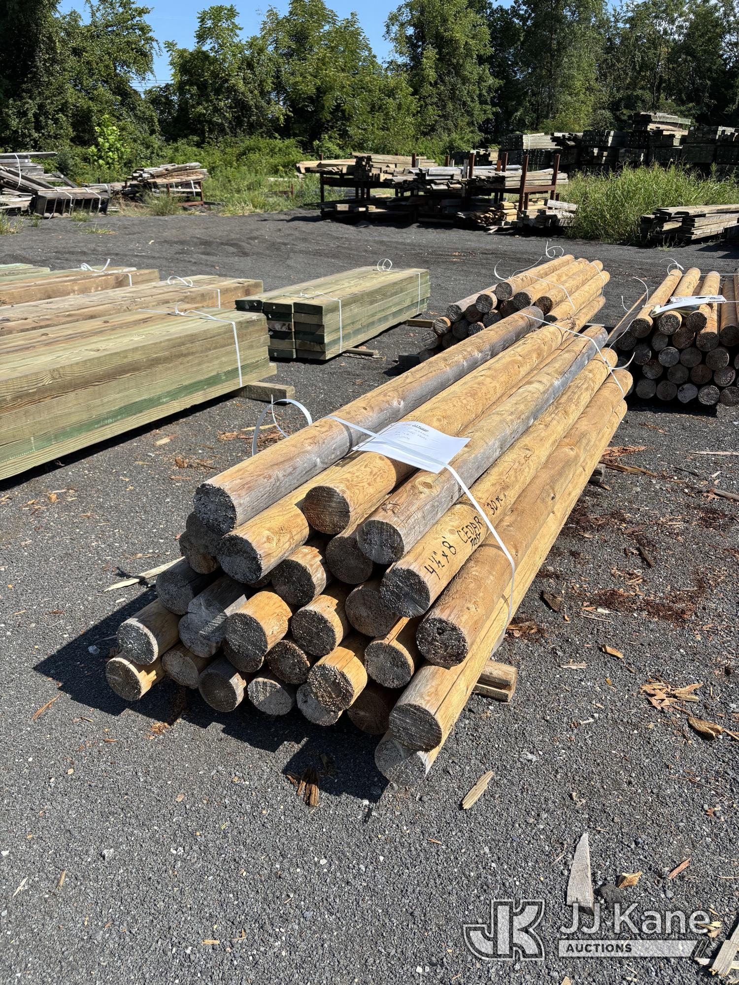 30 Cedar Posts