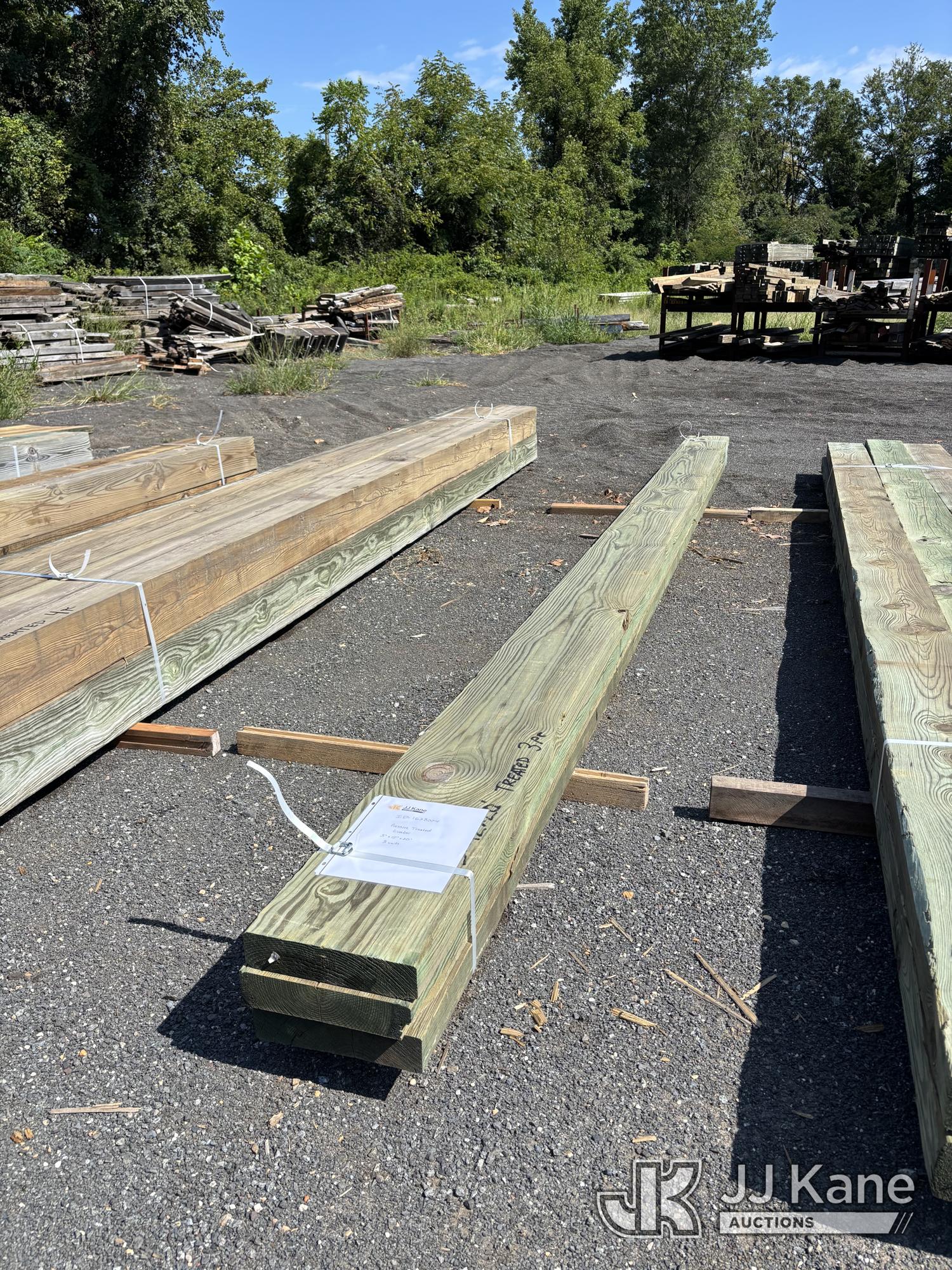(3) Boards Pressure Treated Lumber