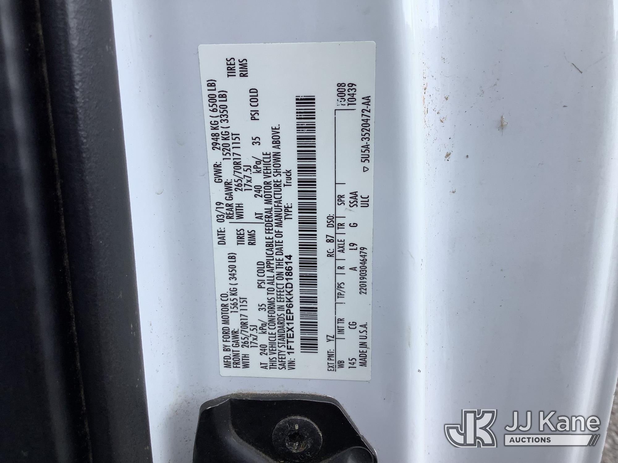 2019 Ford F150 4X4