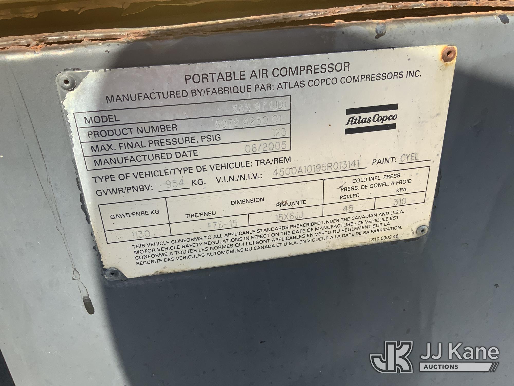 2005 Atlas Copco XAS97