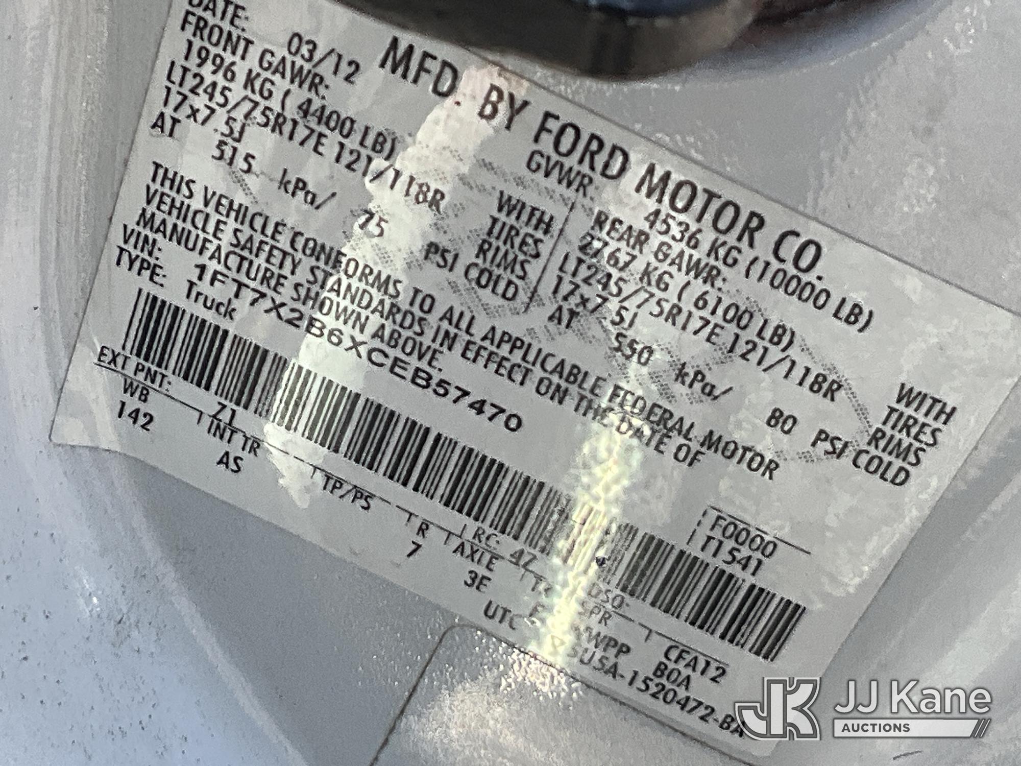 2012 Ford F250 4X4