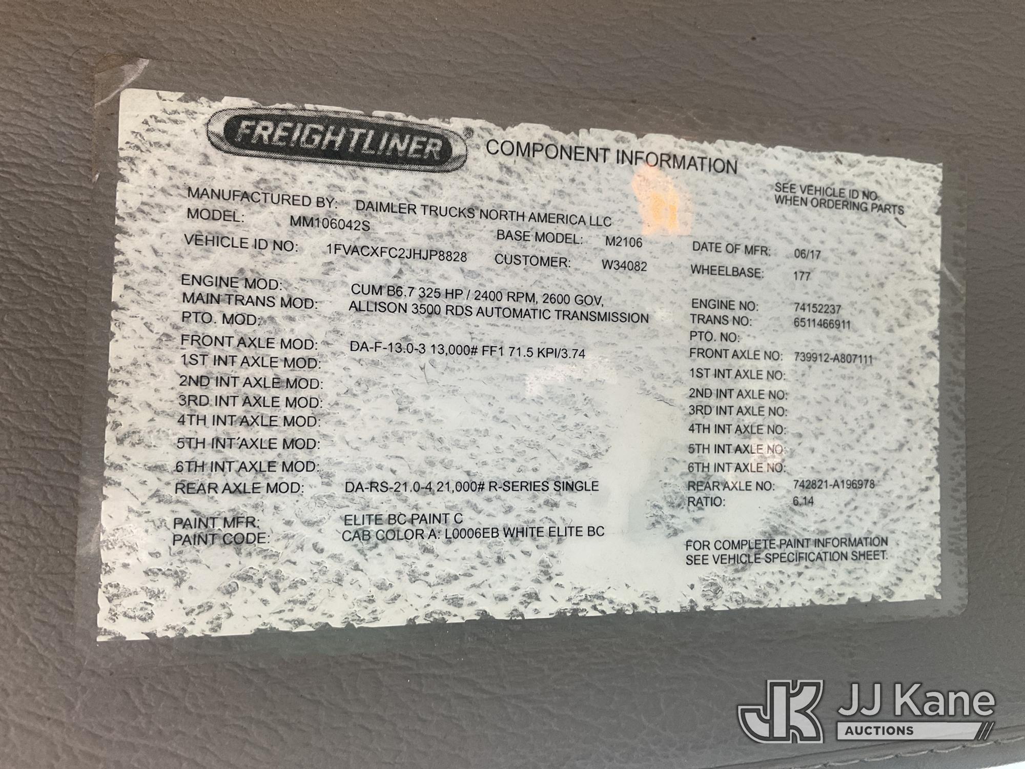 2018 Freightliner M2