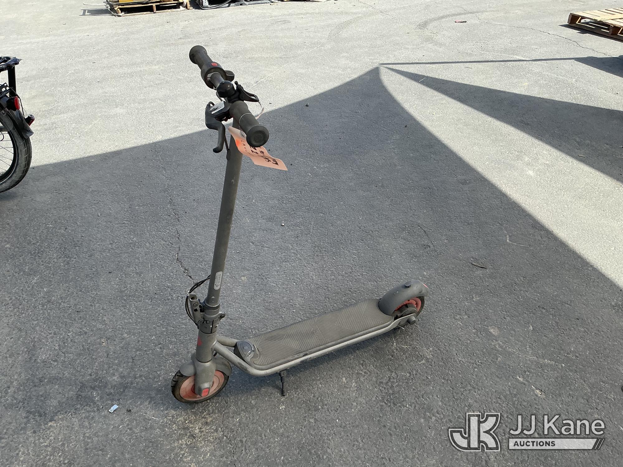 E-scooter No Keys